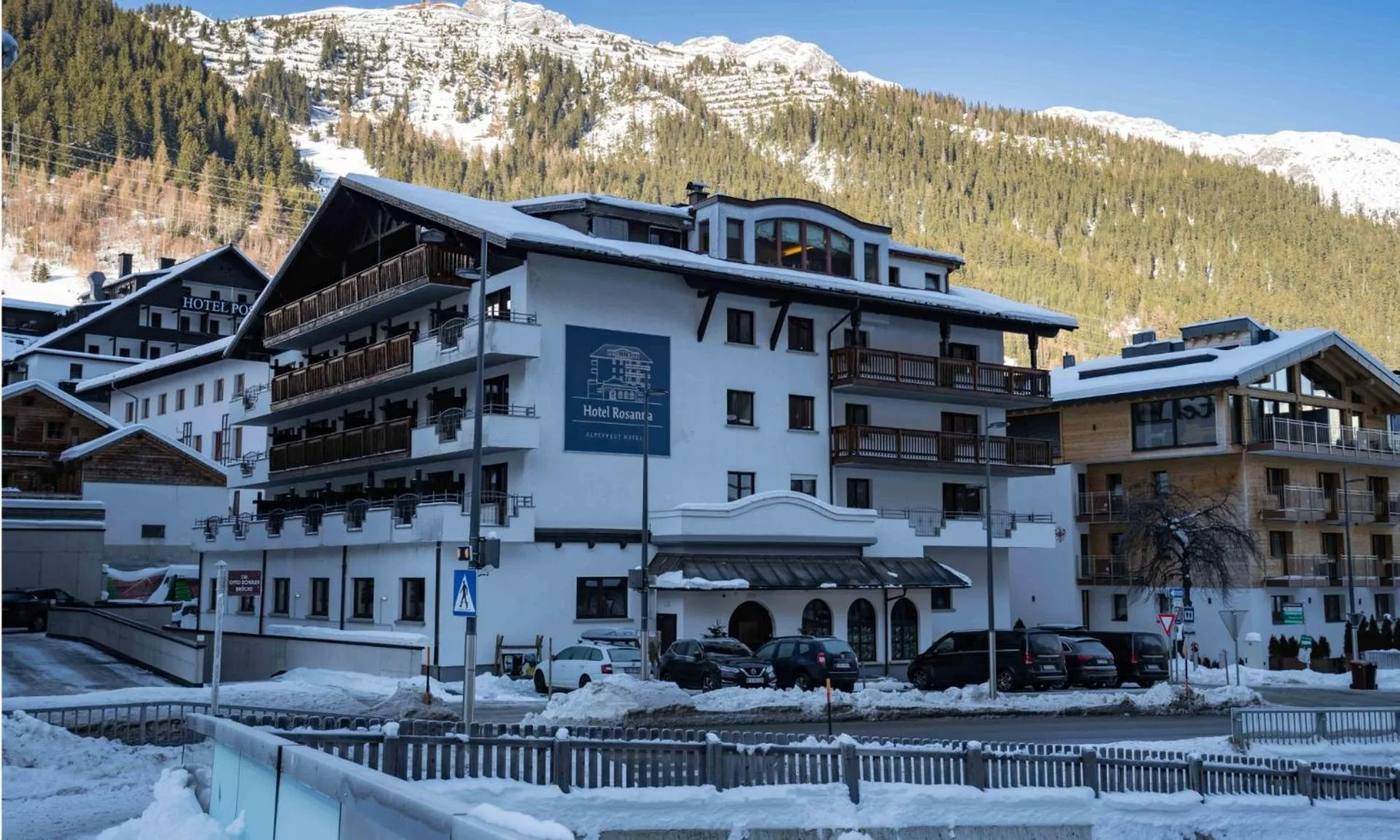 Property building in Hotel Rosanna by Alpeffect Hotels