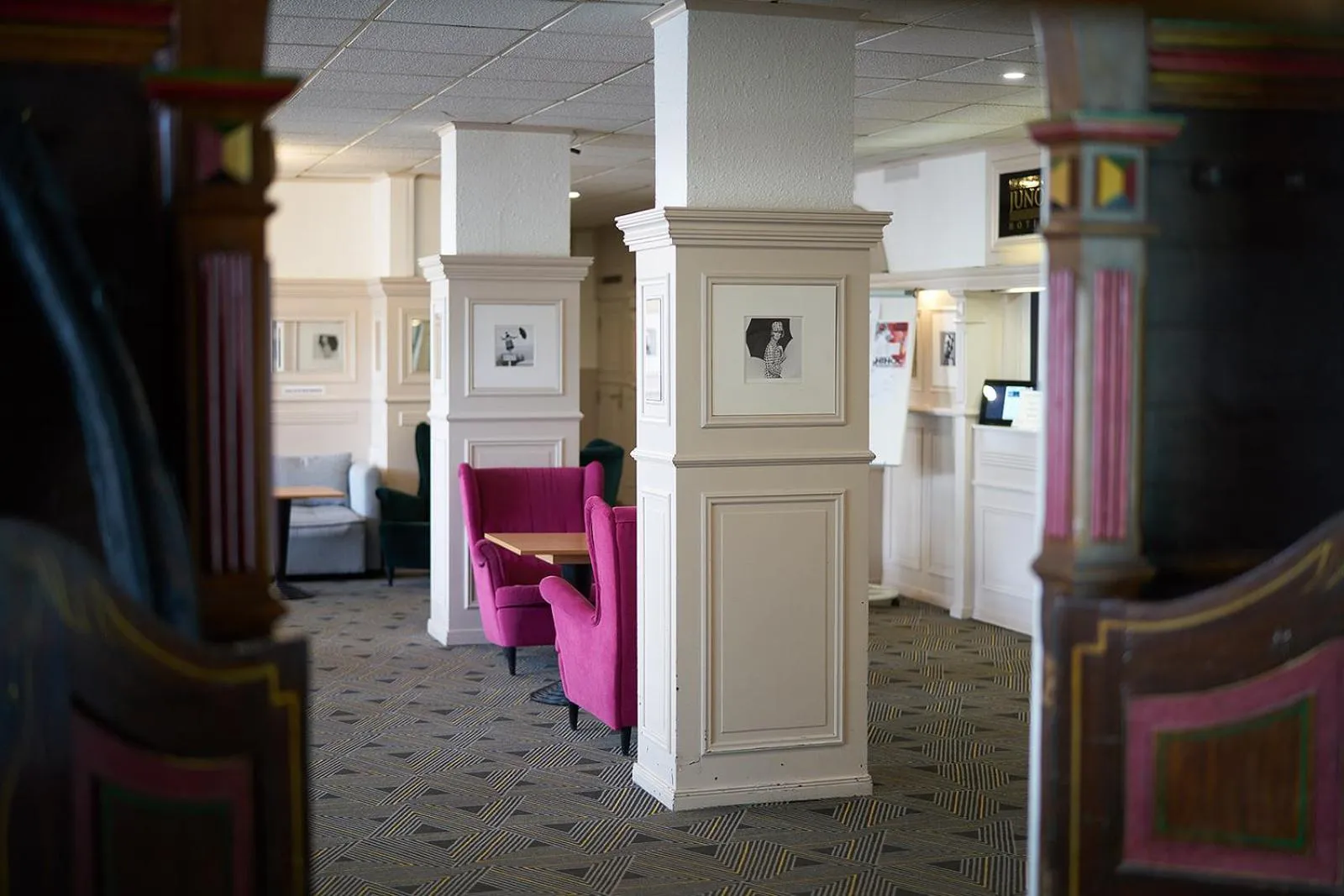 Lobby or reception in Hotel Uno Prague