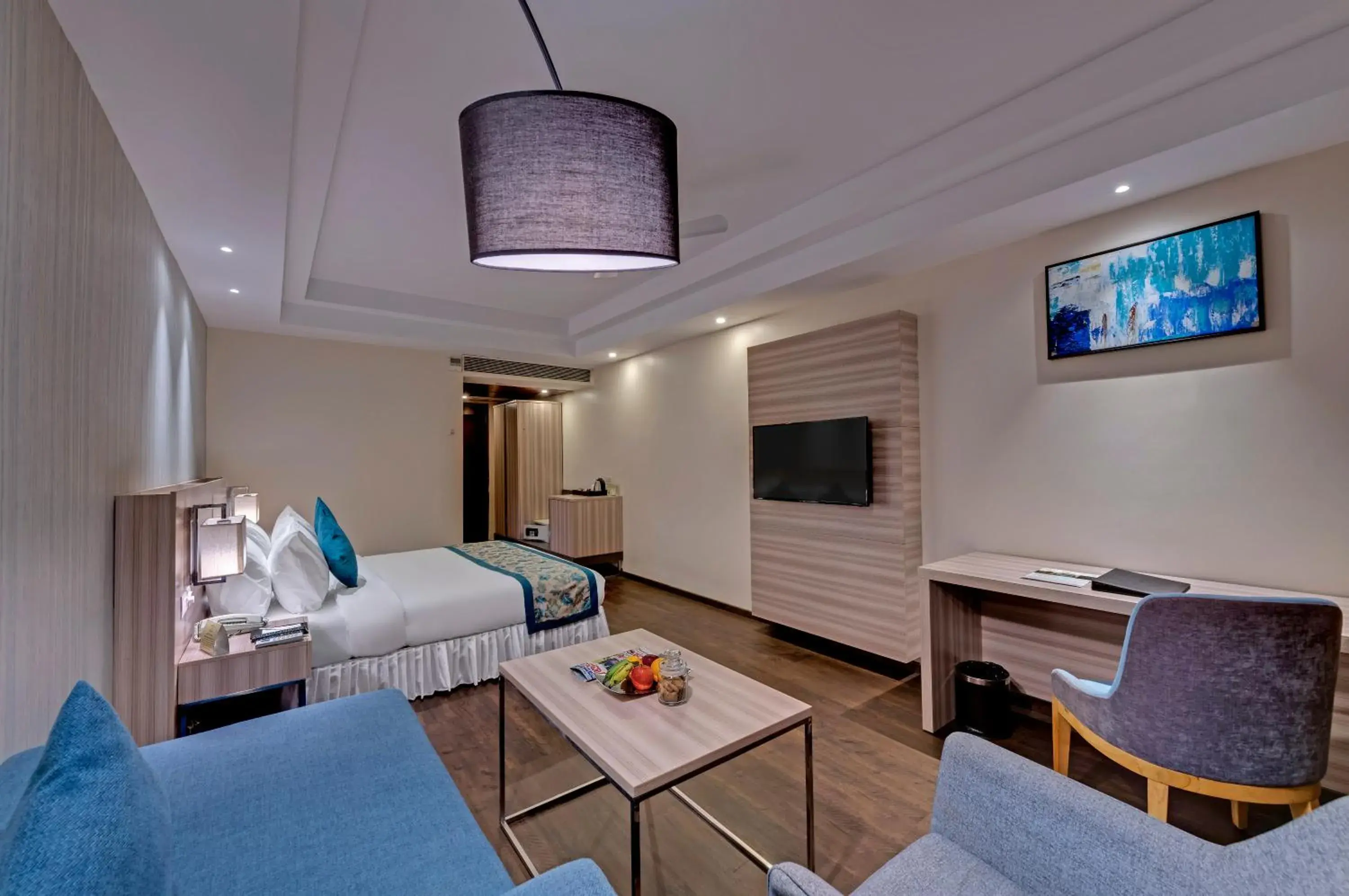 Photo of the whole room, Bed in The Fern Residency Hubballi Photo of the whole room, Bed in The Fern Residency Hubballi