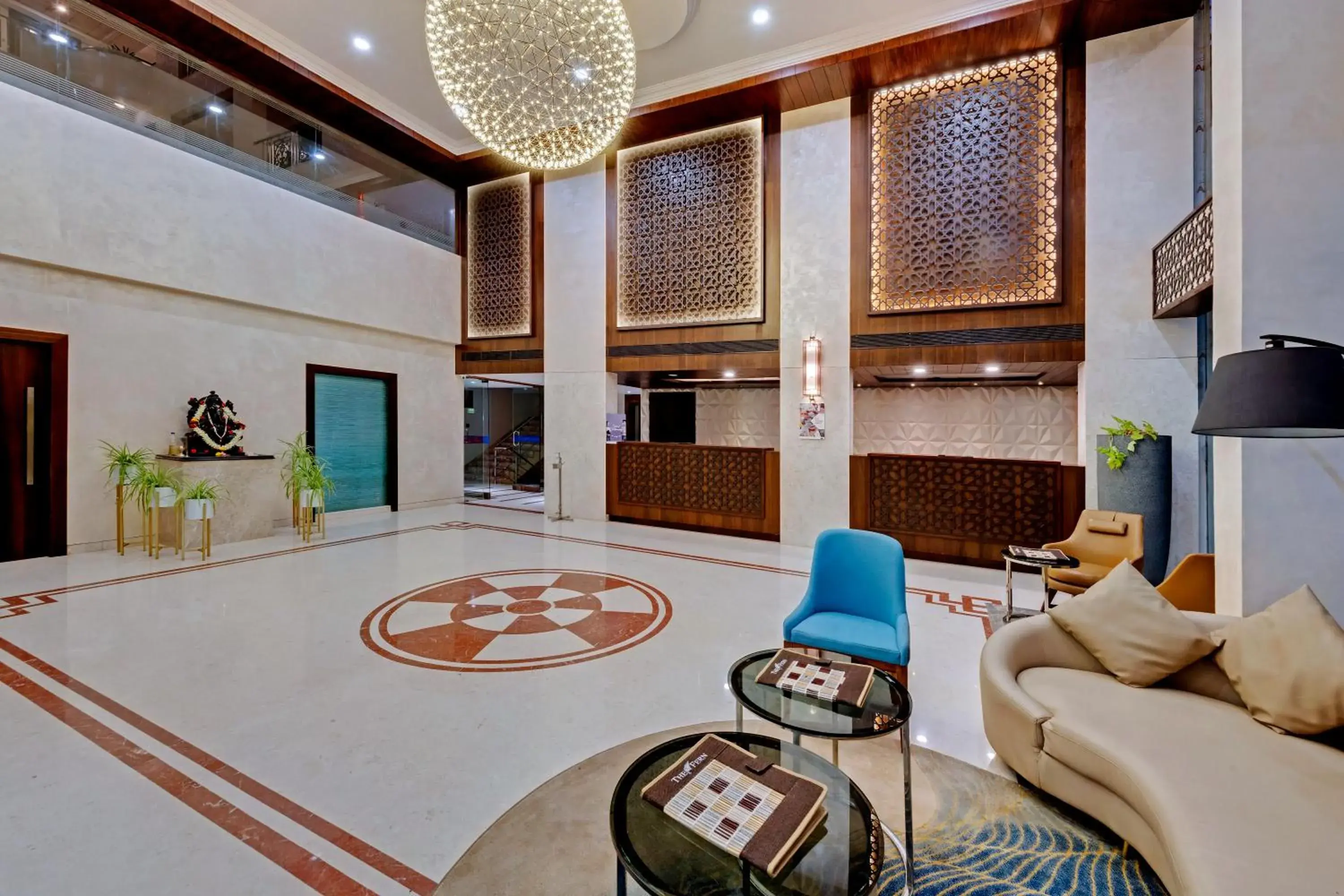Lobby or reception in The Fern Residency Hubballi Lobby or reception in The Fern Residency Hubballi