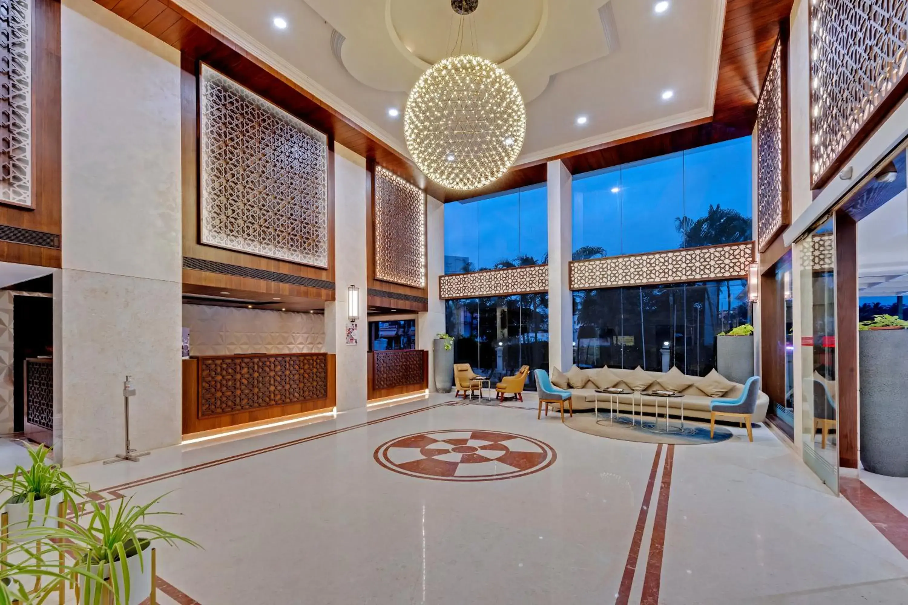 Lobby or reception in The Fern Residency Hubballi Lobby or reception in The Fern Residency Hubballi