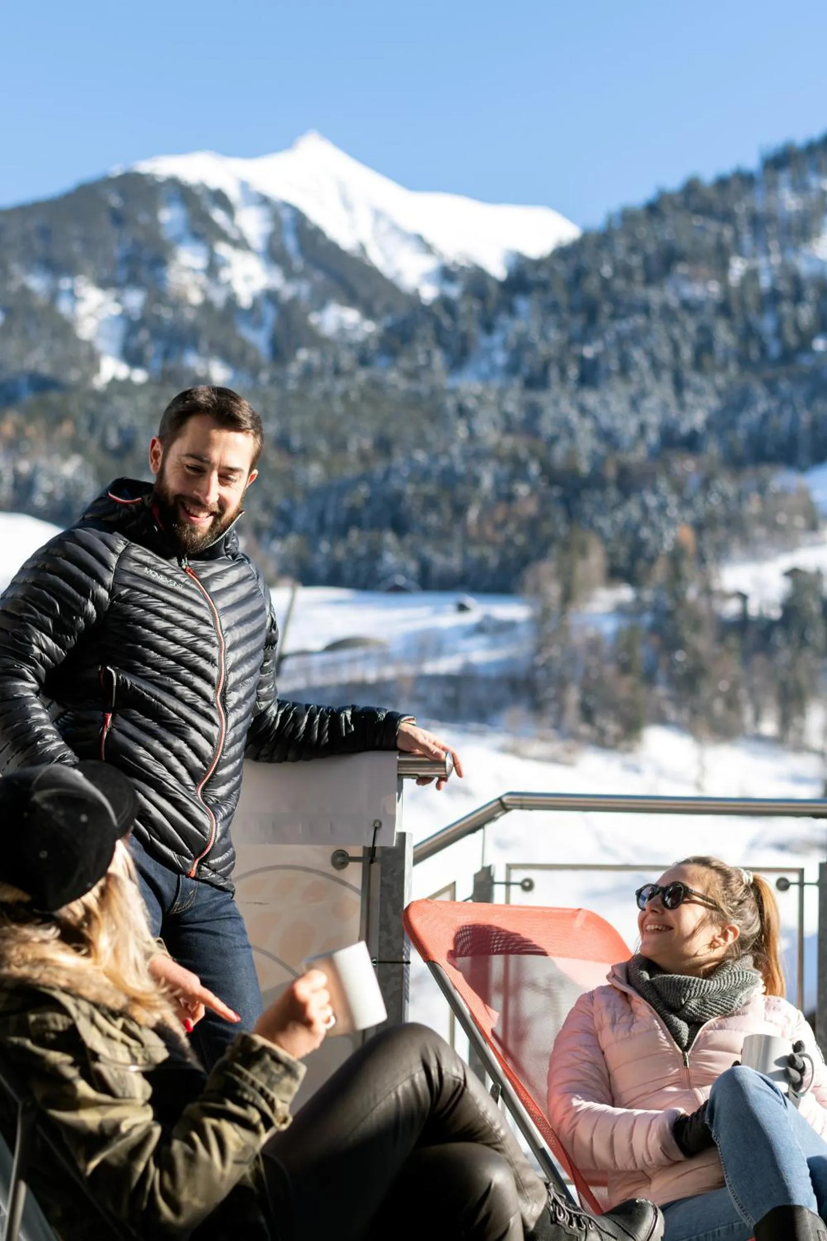Balcony/Terrace in Peanut Mountain Lodge & Le Communal