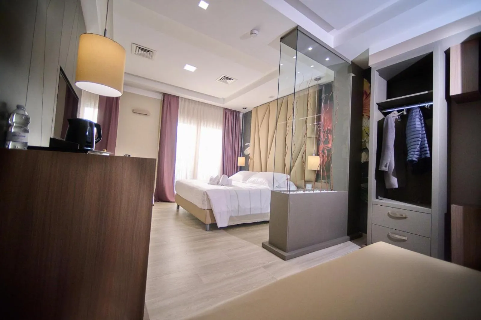 Bed in PARK HOTEL LE DUNE DI GIOVINO