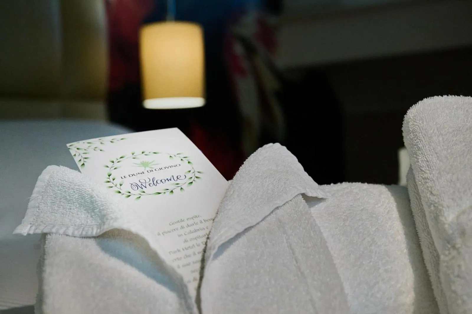 Bed in PARK HOTEL LE DUNE DI GIOVINO