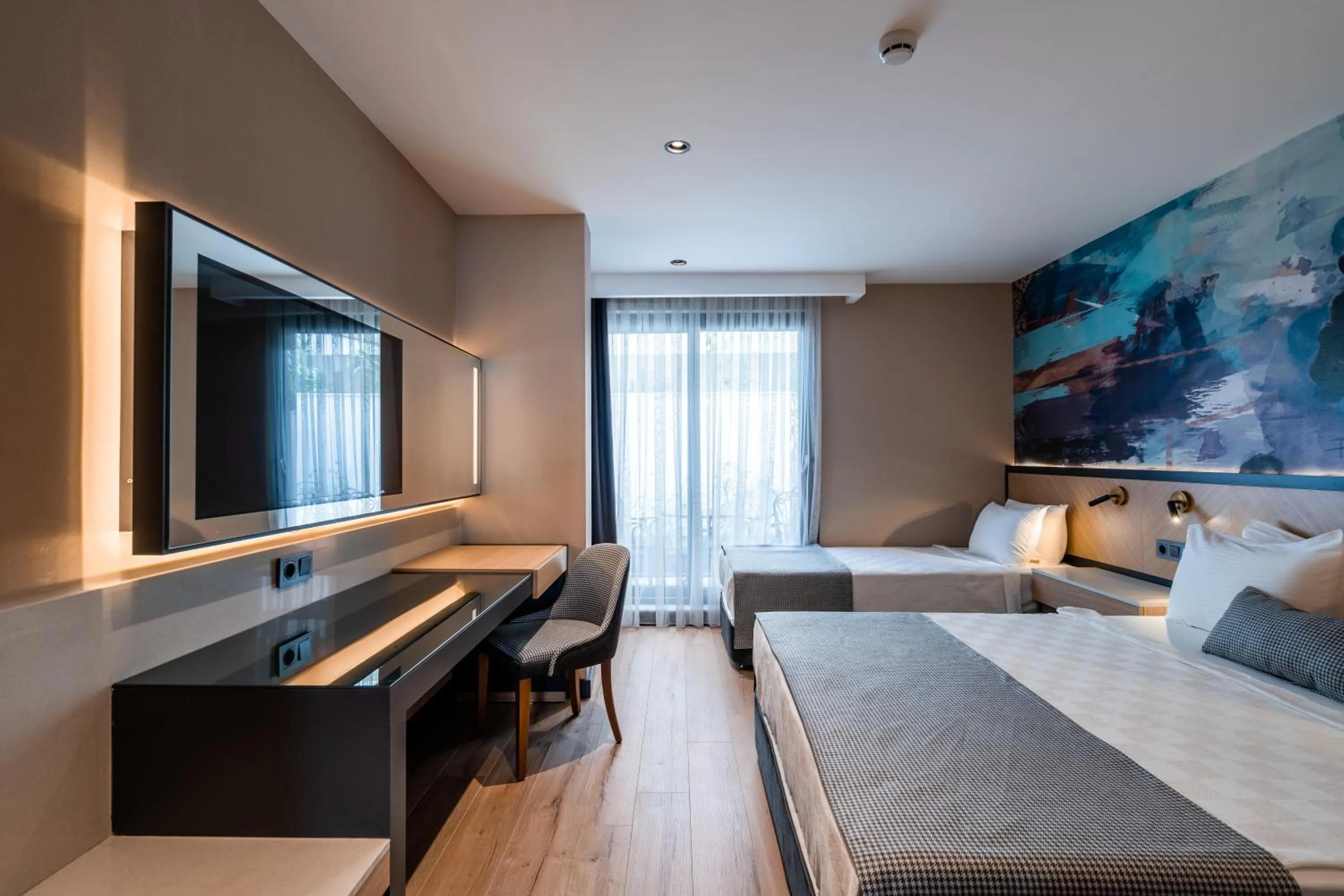 Photo of the whole room, Bed in Ni Hotel Lara