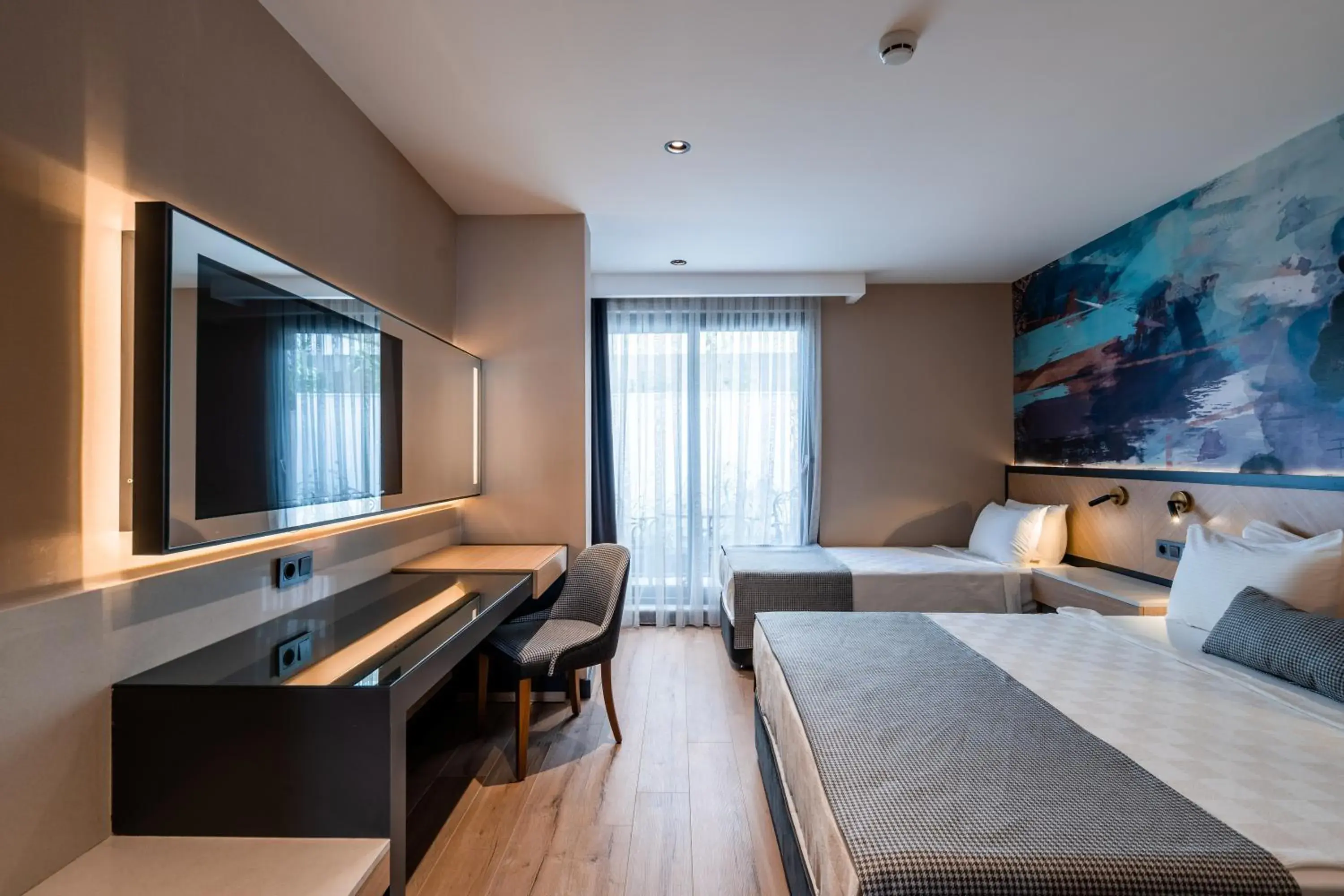 Photo of the whole room, Bed in Ni Hotel Lara Photo of the whole room, Bed in Ni Hotel Lara