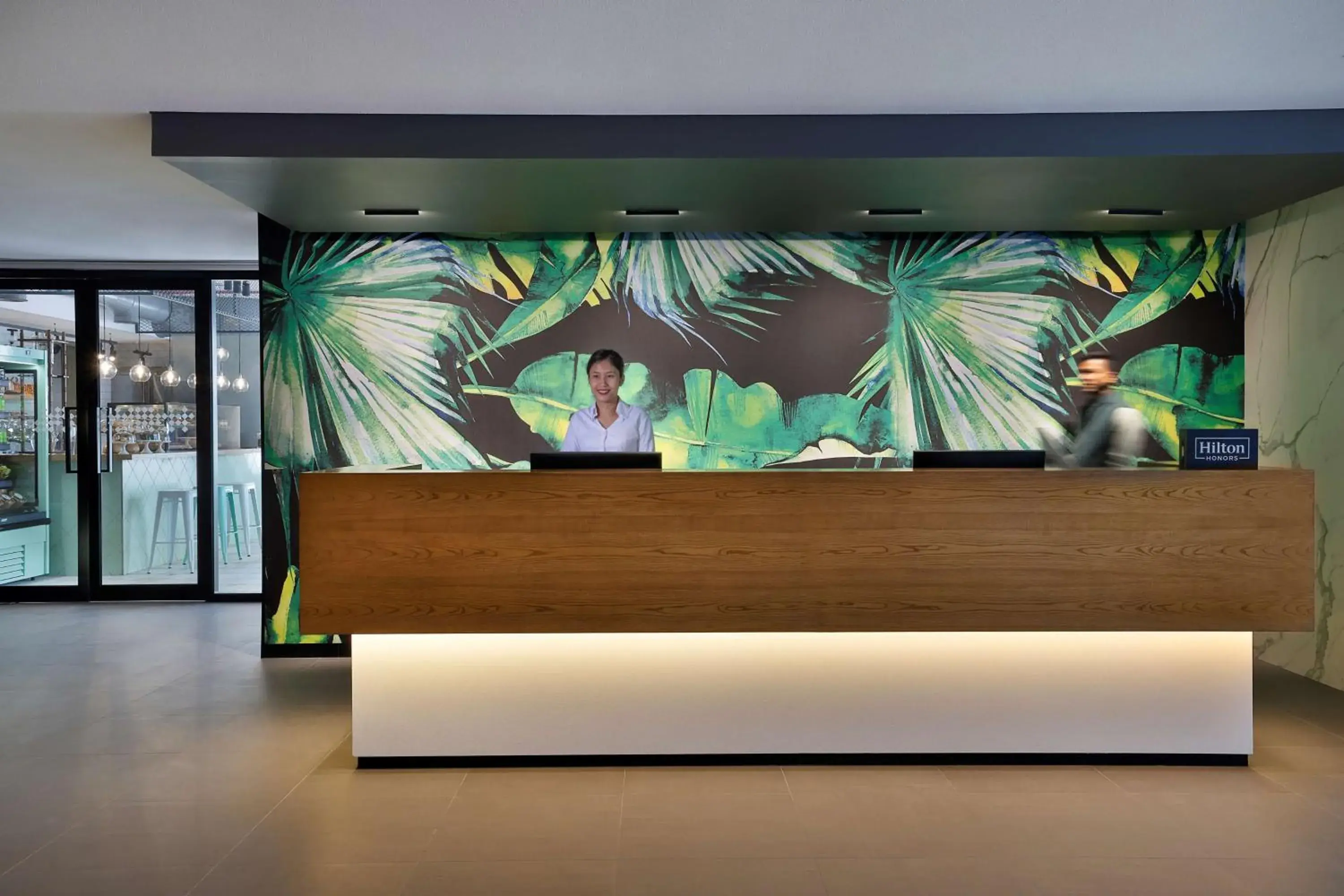 Lobby or reception in Doubletree By Hilton Abu Dhabi Yas Island Residences Lobby or reception in Doubletree By Hilton Abu Dhabi Yas Island Residences