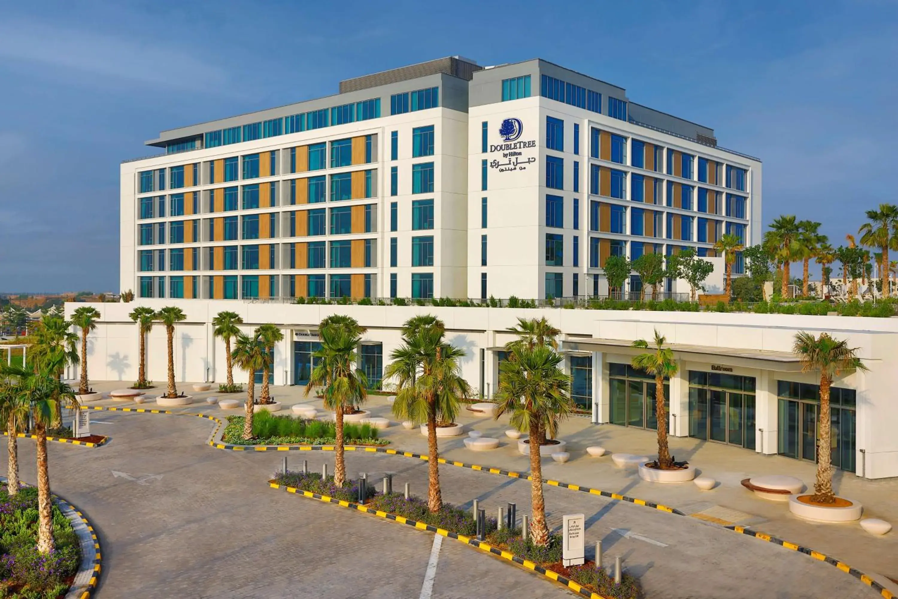 Property building in Doubletree By Hilton Abu Dhabi Yas Island Residences Property building in Doubletree By Hilton Abu Dhabi Yas Island Residences