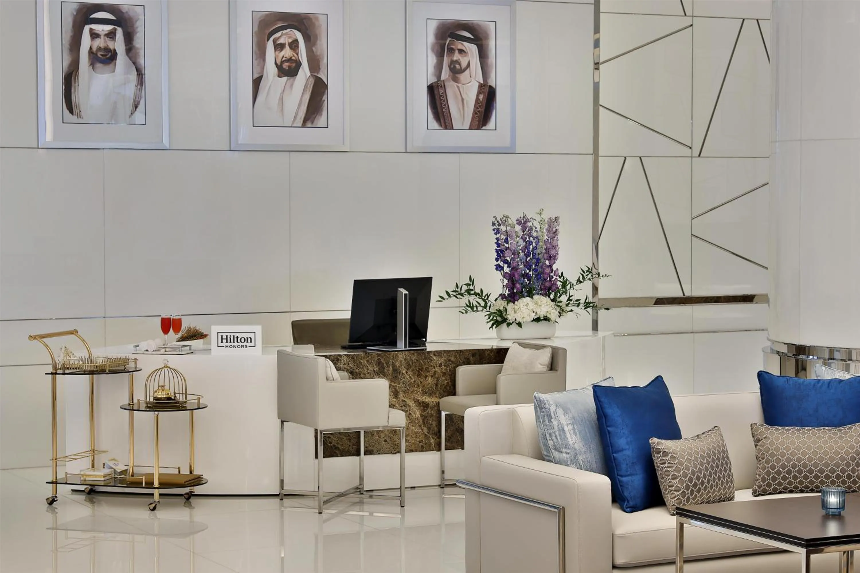 Lobby or reception in Hilton Dubai Palm Jumeirah