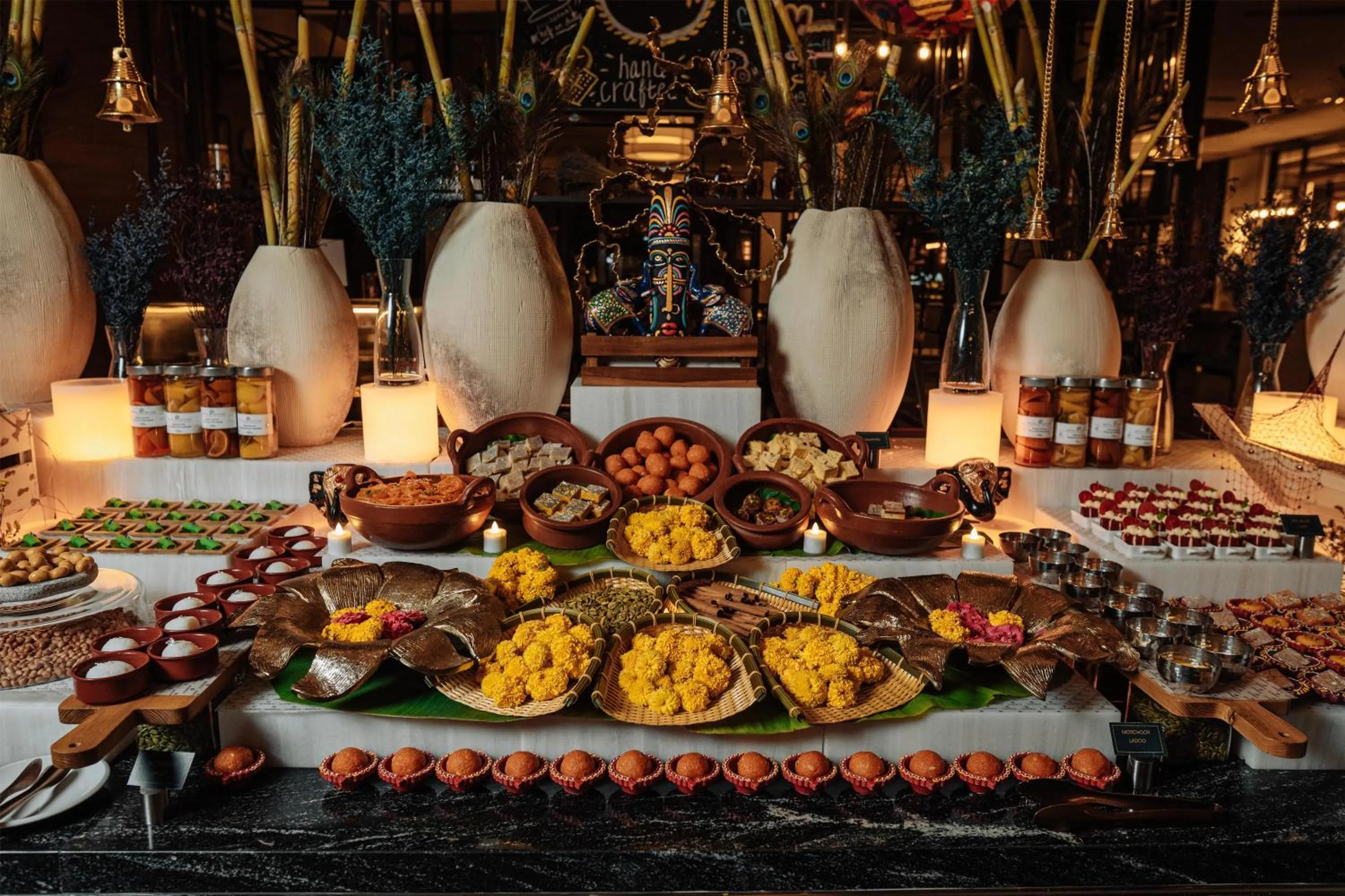 Dining area in Hilton Dubai Palm Jumeirah