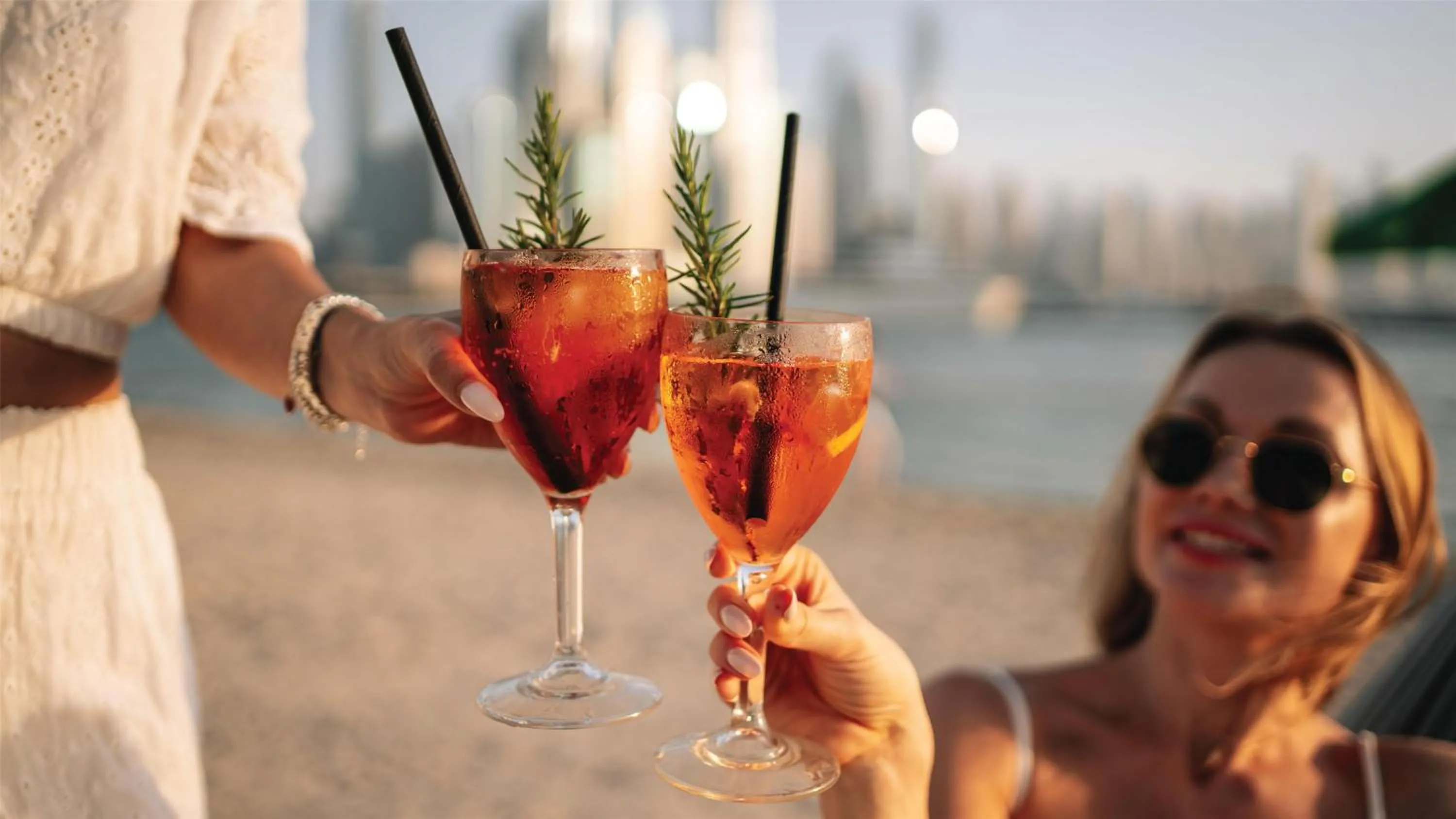 Dining area in Hilton Dubai Palm Jumeirah