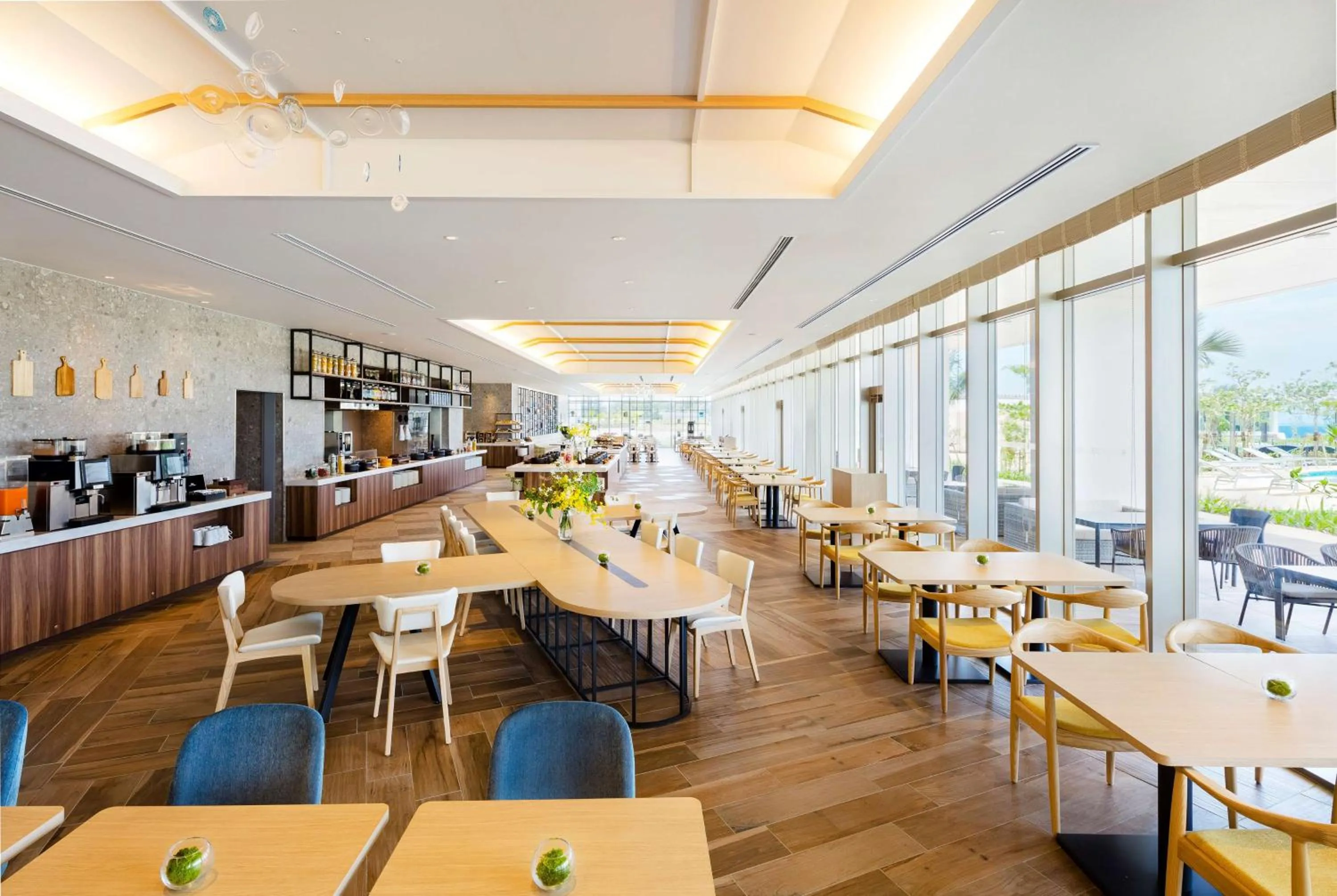 Breakfast in Hilton Club The Beach Resort Sesoko