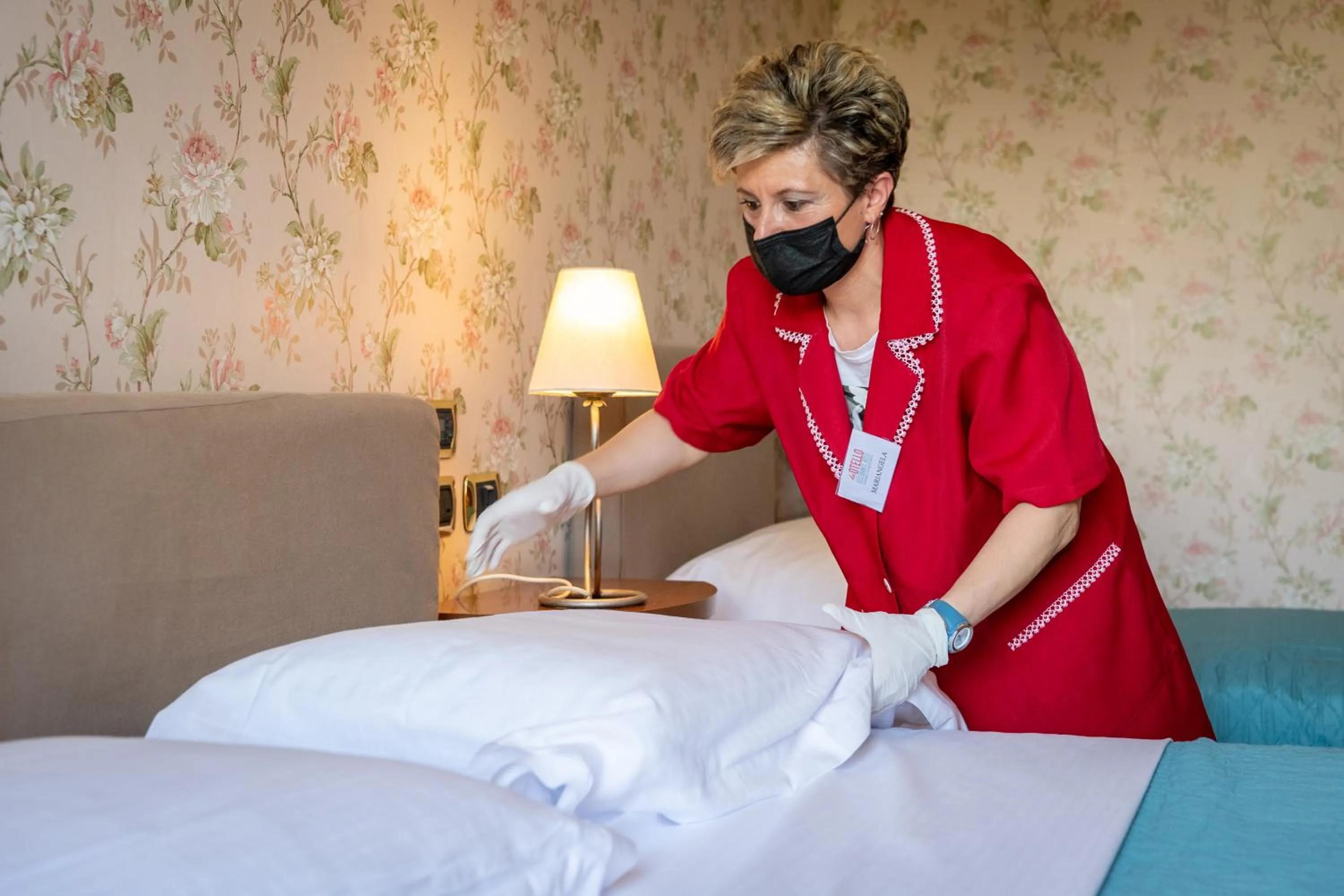 Staff, Bed in Locanda Da Otello