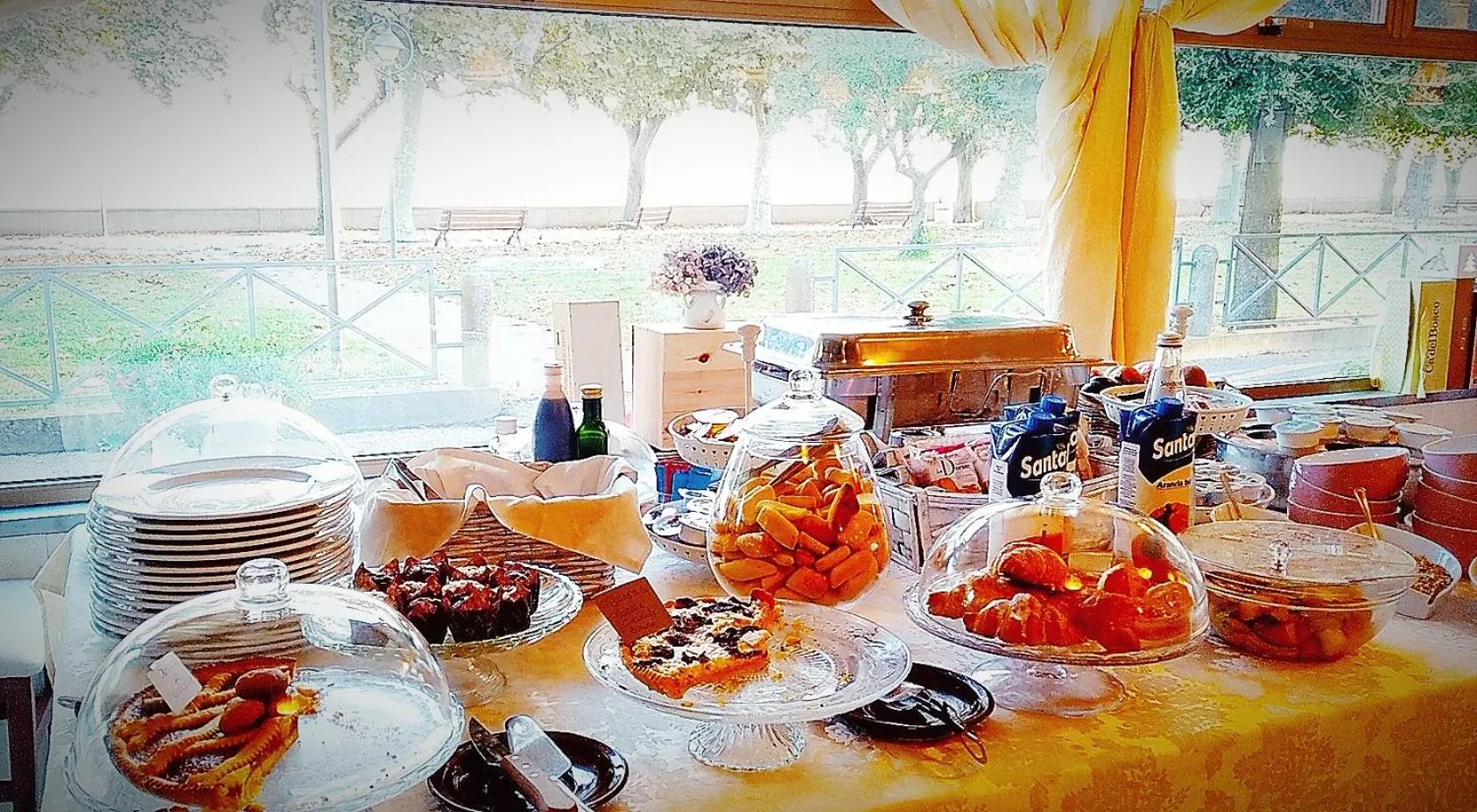 Buffet breakfast in Locanda Da Otello