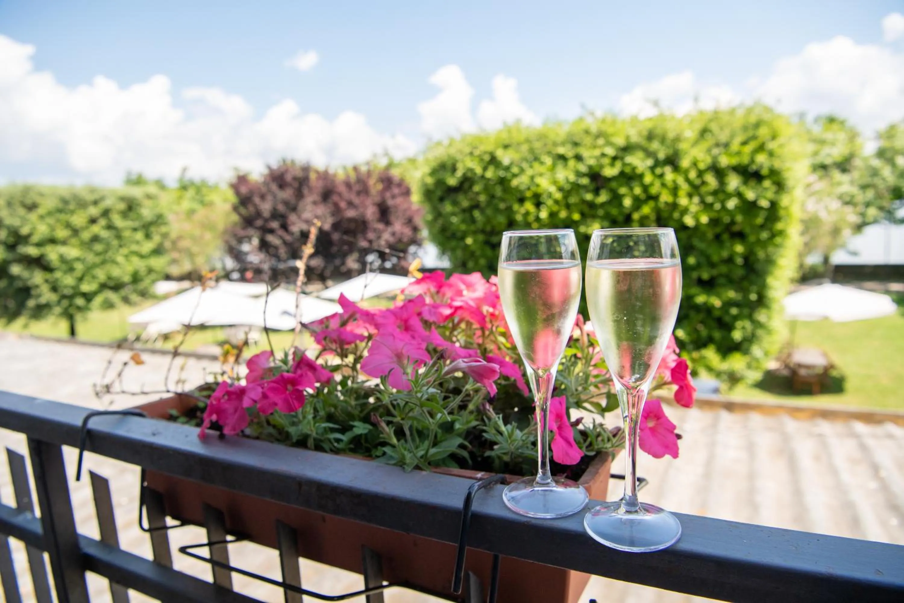 Balcony/Terrace in Locanda Da Otello
