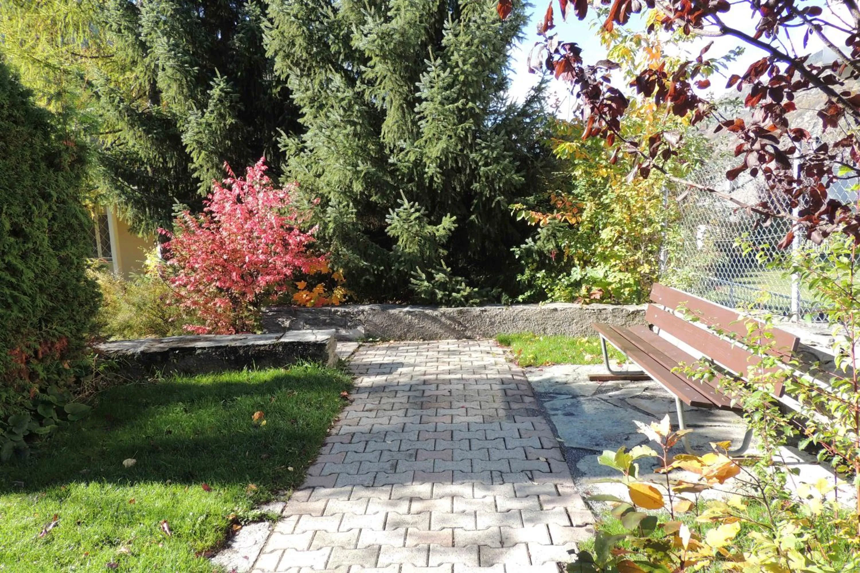 Garden in B&B Haus Schönstatt contactless- Check-In