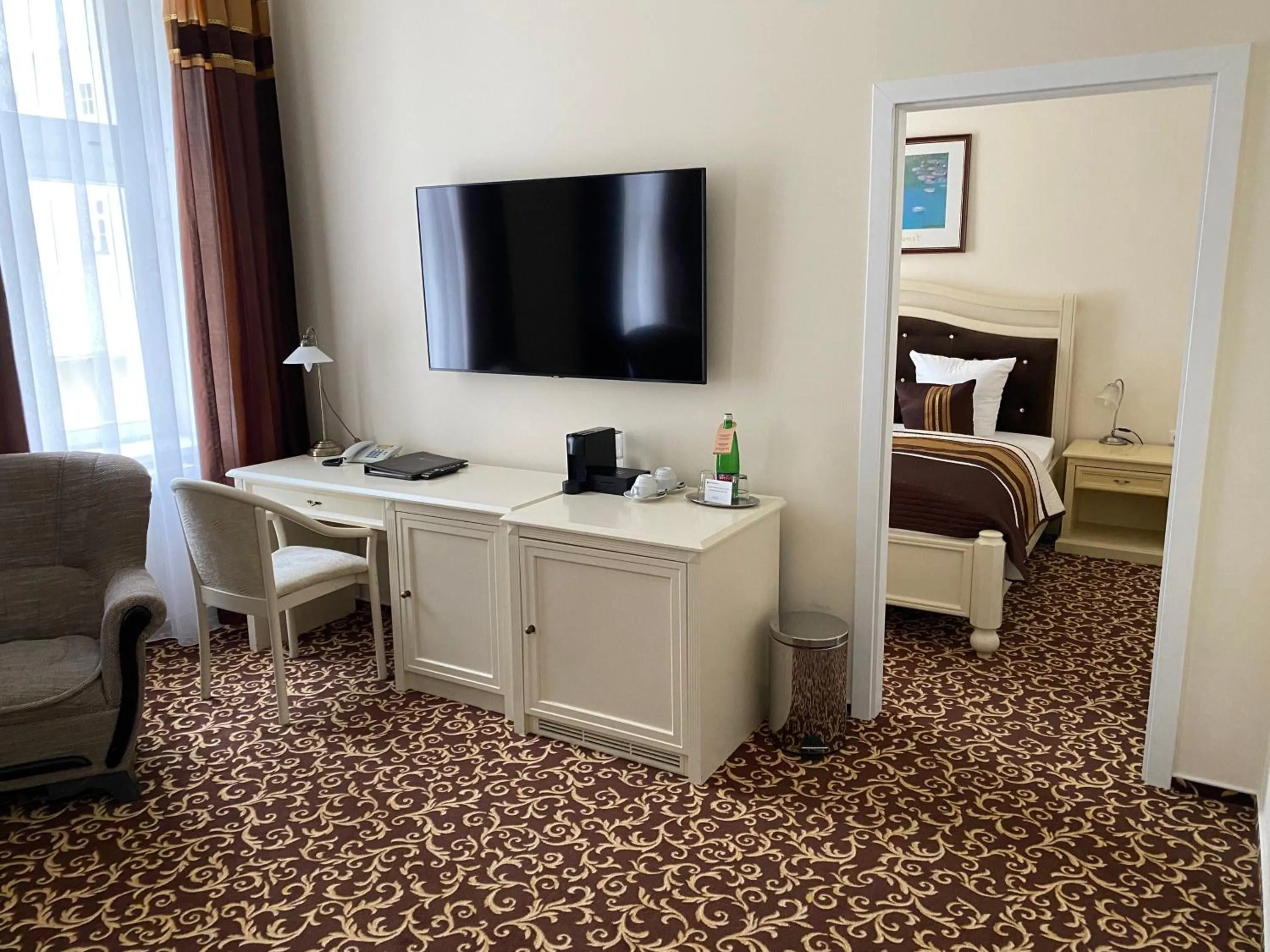 Living room, Bed in Reitenberger Spa Medical