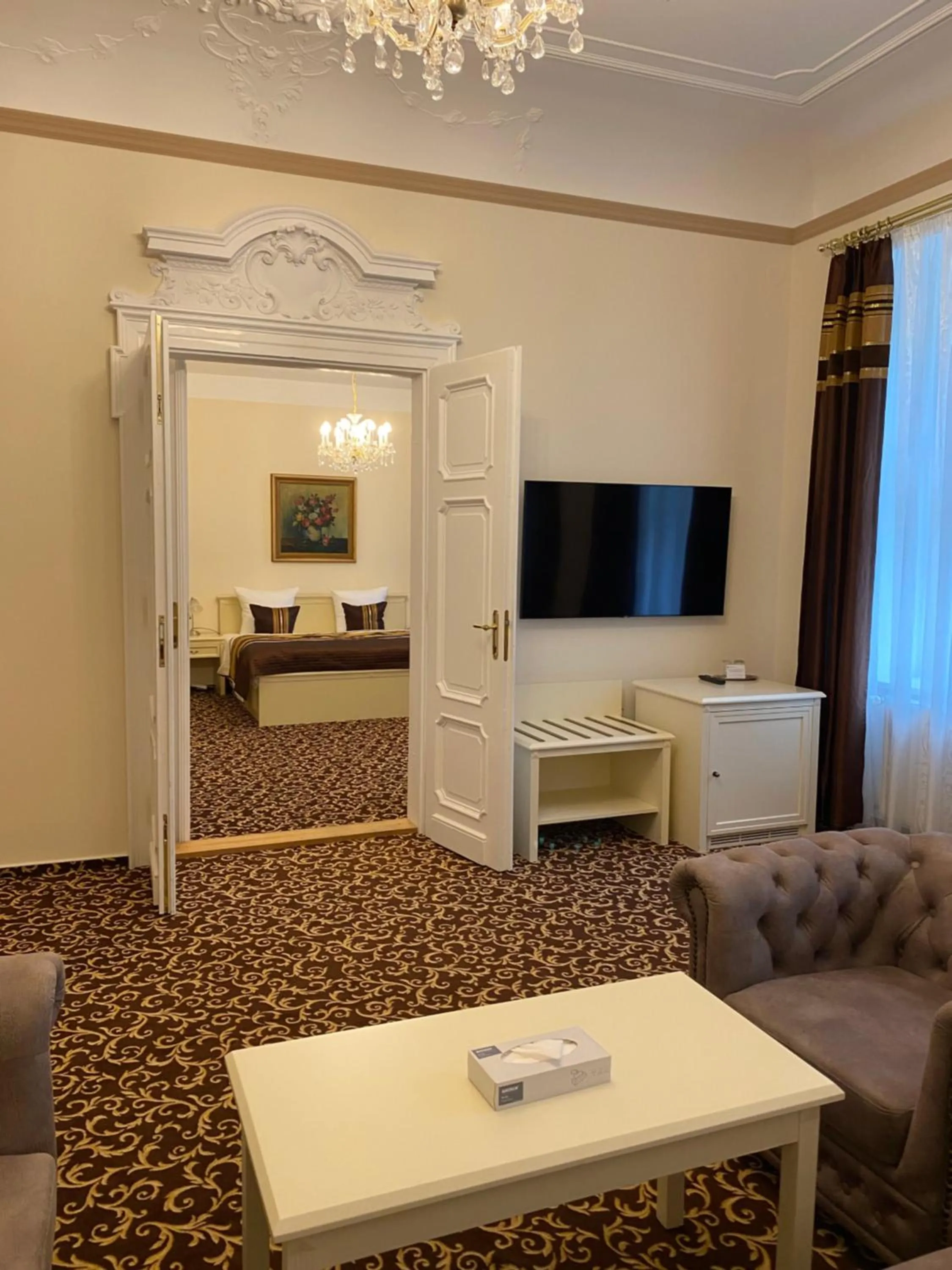 Living room in Reitenberger Spa Medical