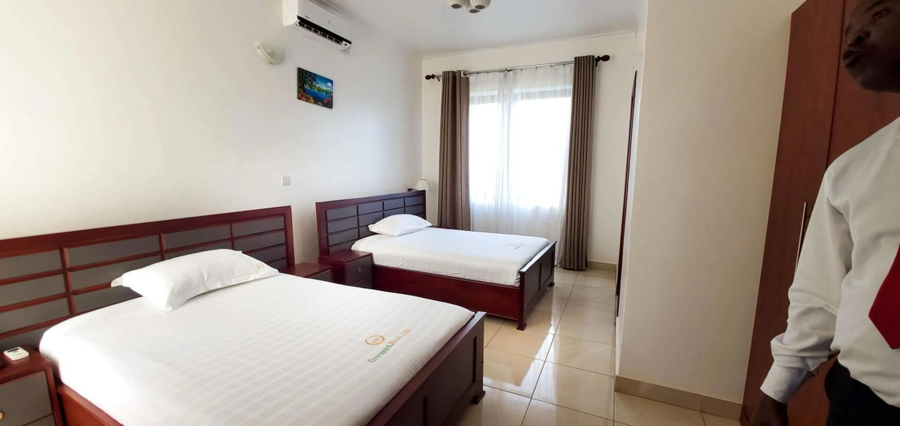 Bedroom in Greenyard Beach Hotel