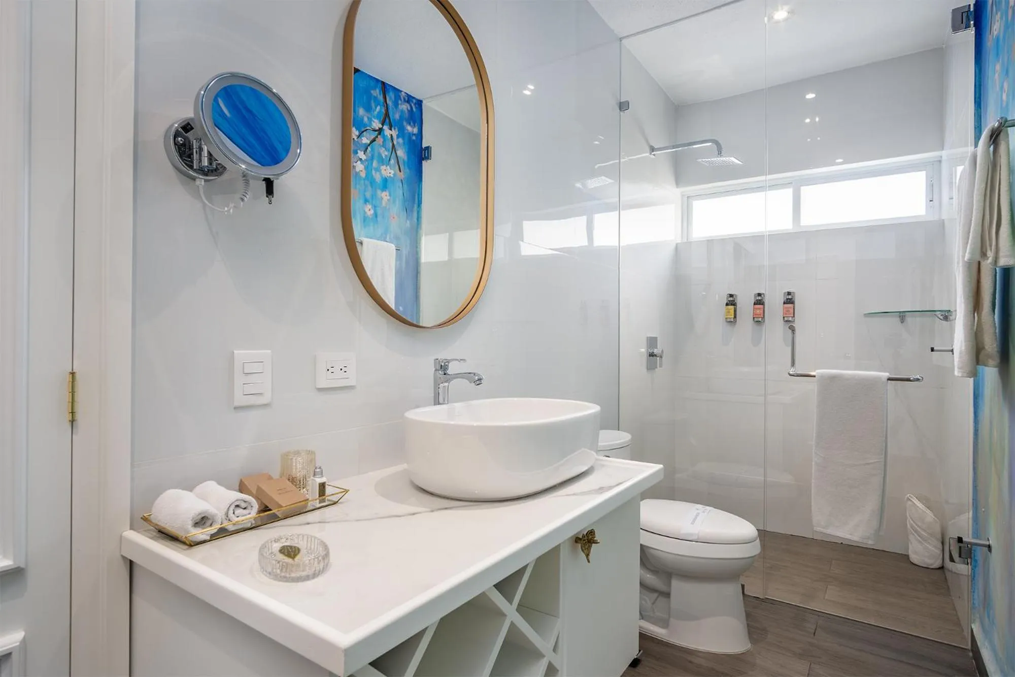 Shower in Hotel Casa Arum