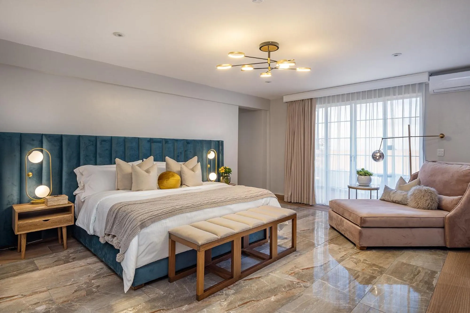 Bed in Hotel Casa Arum