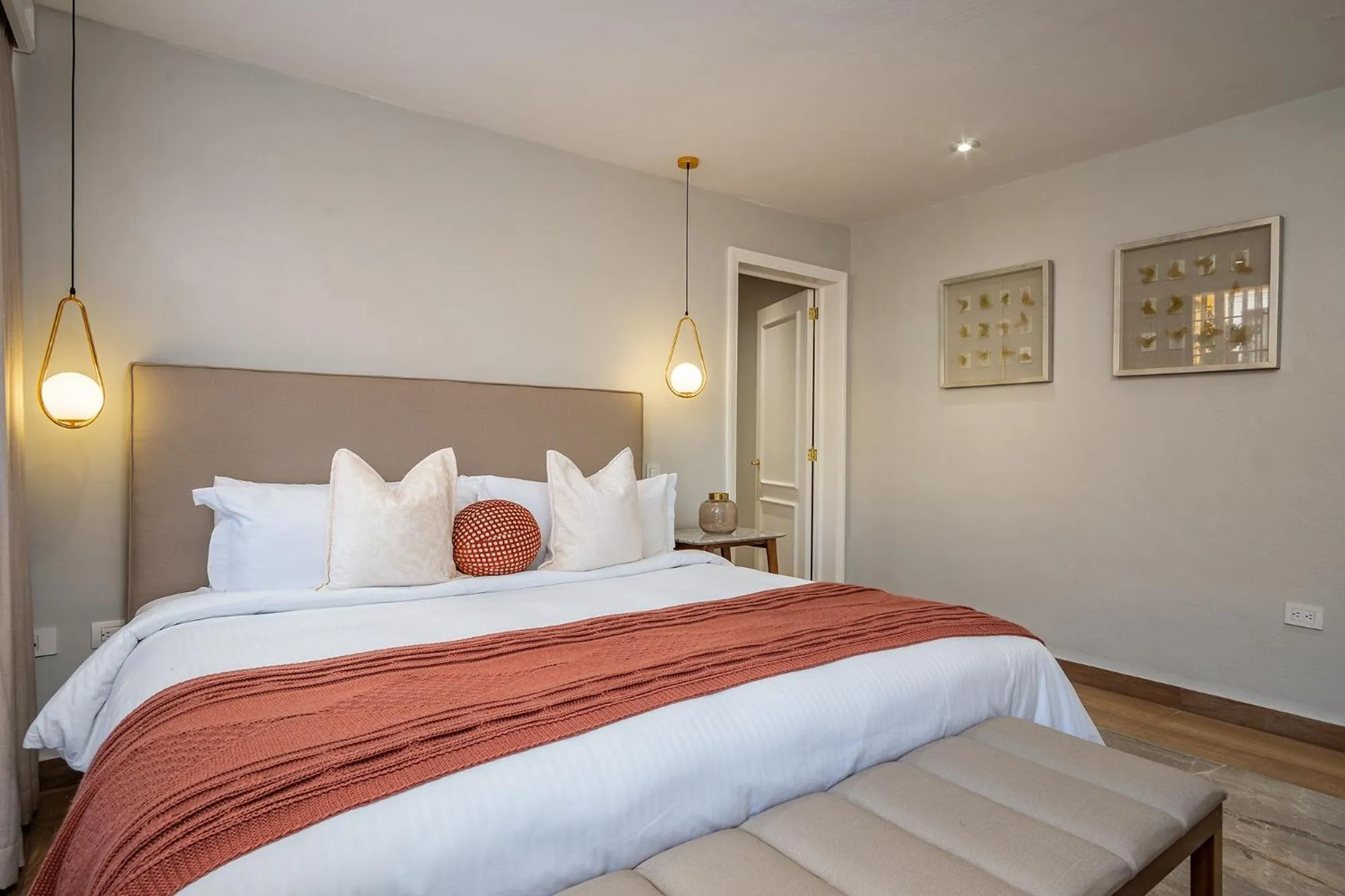 Bed in Hotel Casa Arum