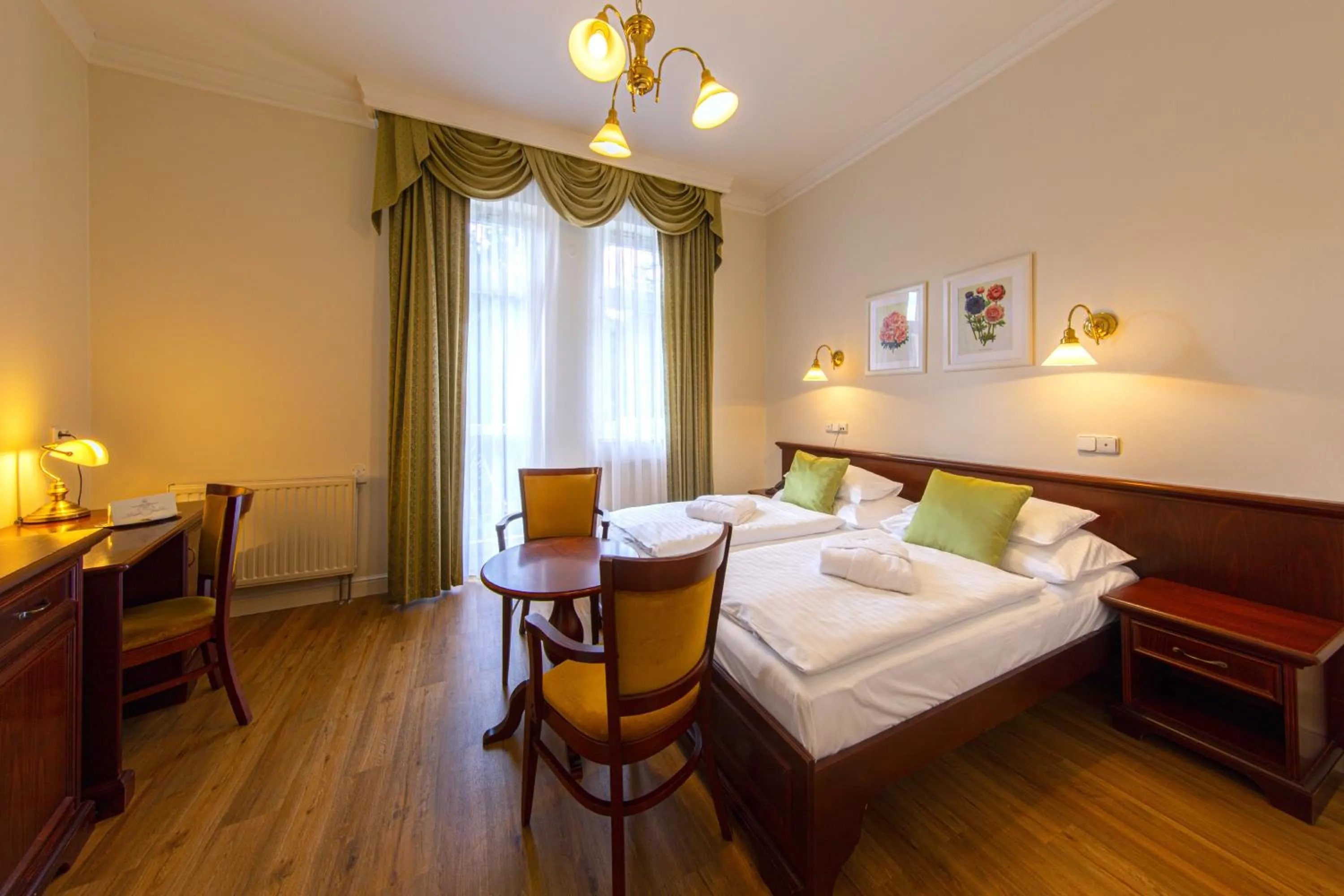 Bed in Parkhotel Richmond