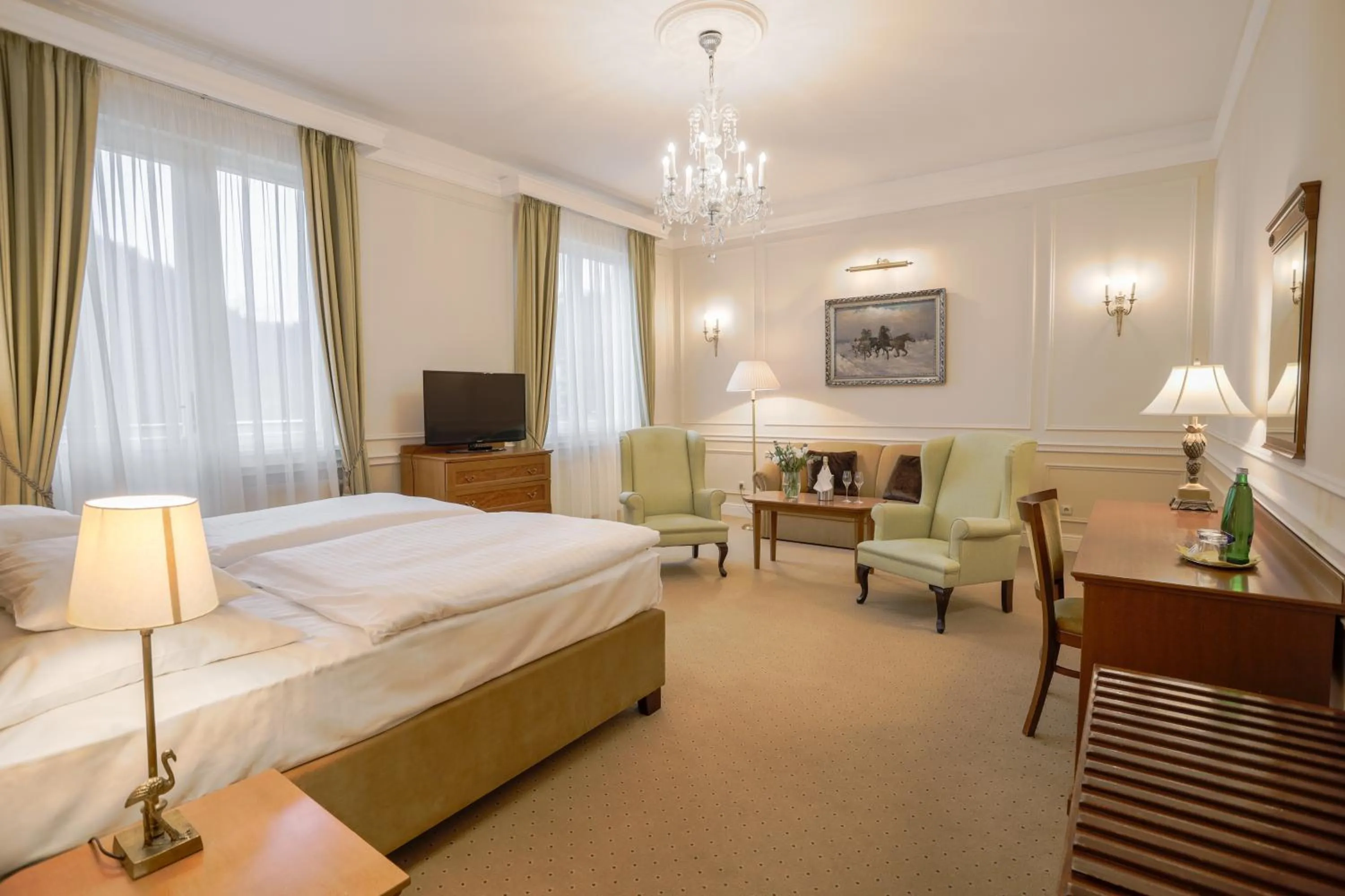 Photo of the whole room, Bed in Parkhotel Richmond