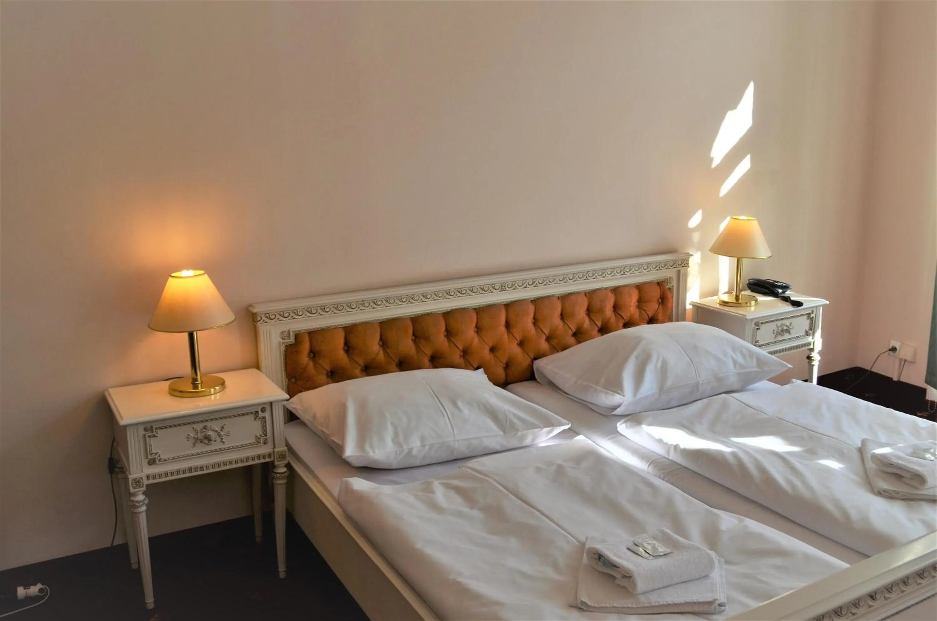 Bedroom, Bed in Hotel Palacky