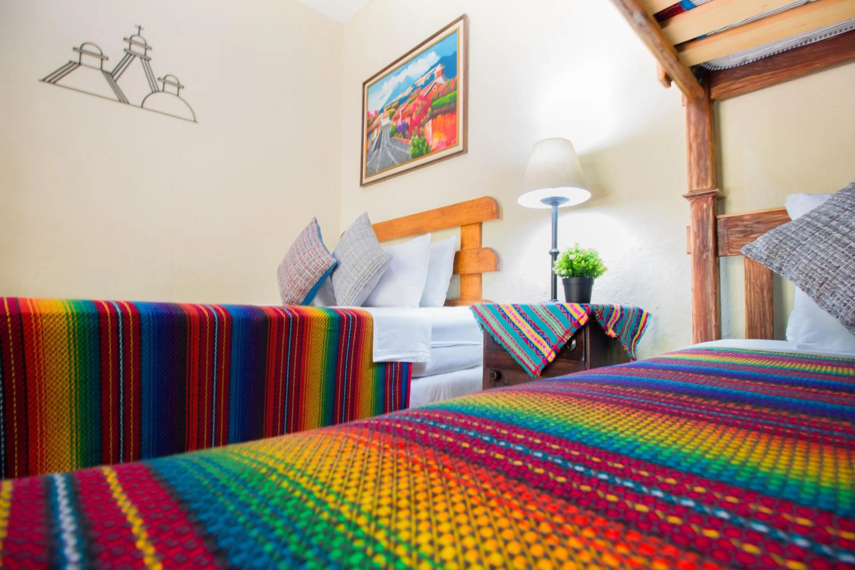 bunk bed, Bed in Hostal Antigua