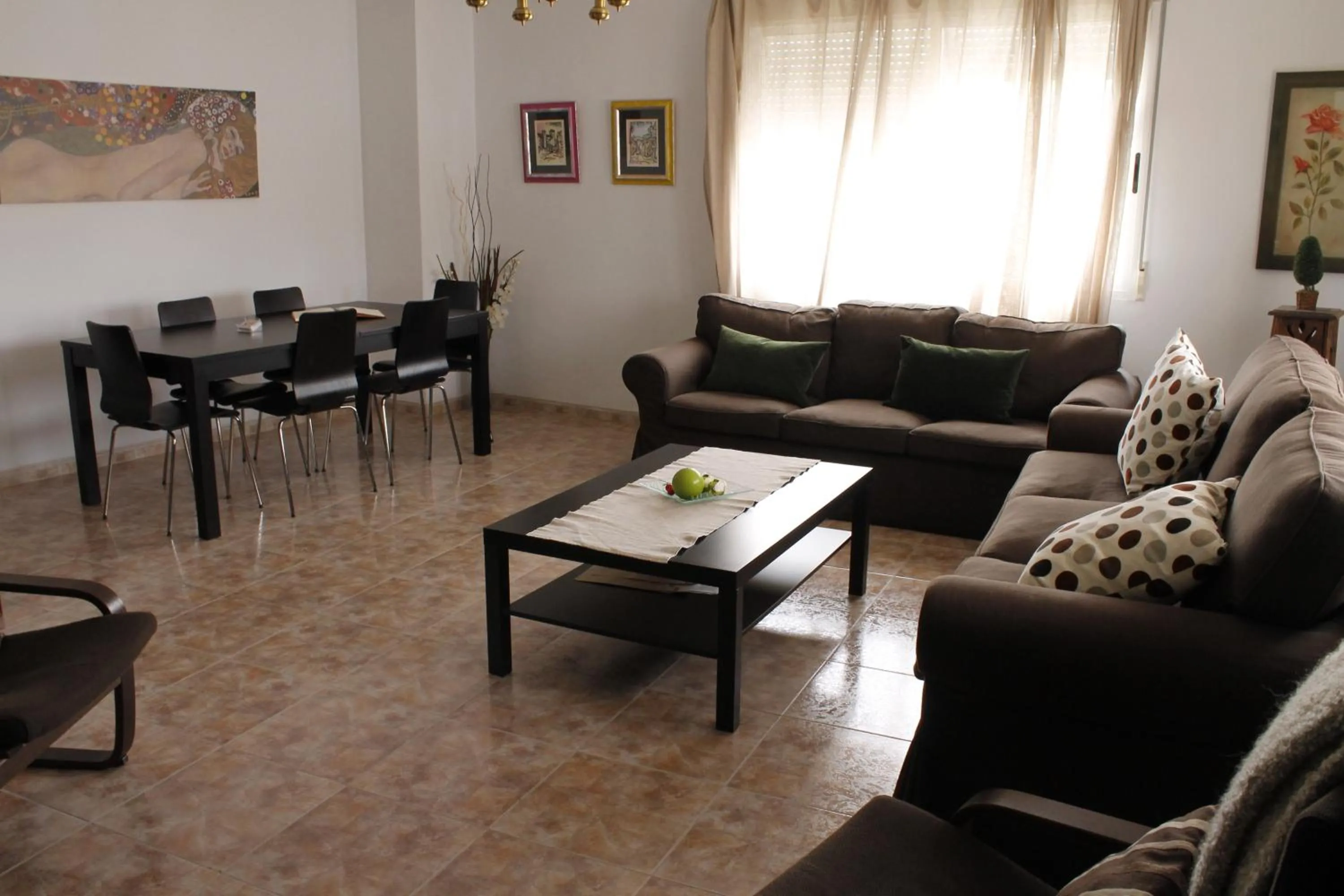 Communal lounge/ TV room in Apartamento Turístico La Ribera del Marco