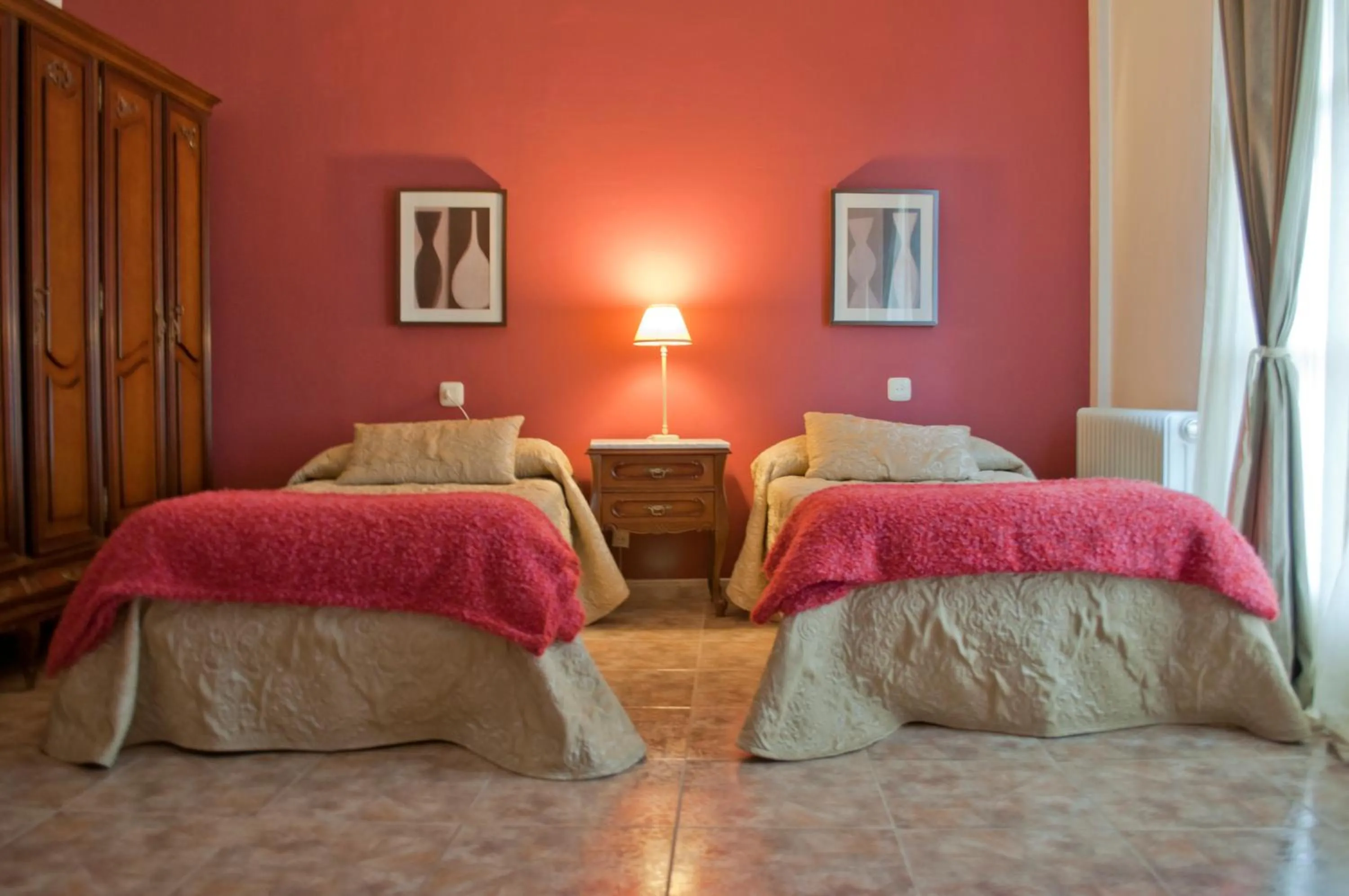 Bed in Apartamento Turístico La Ribera del Marco