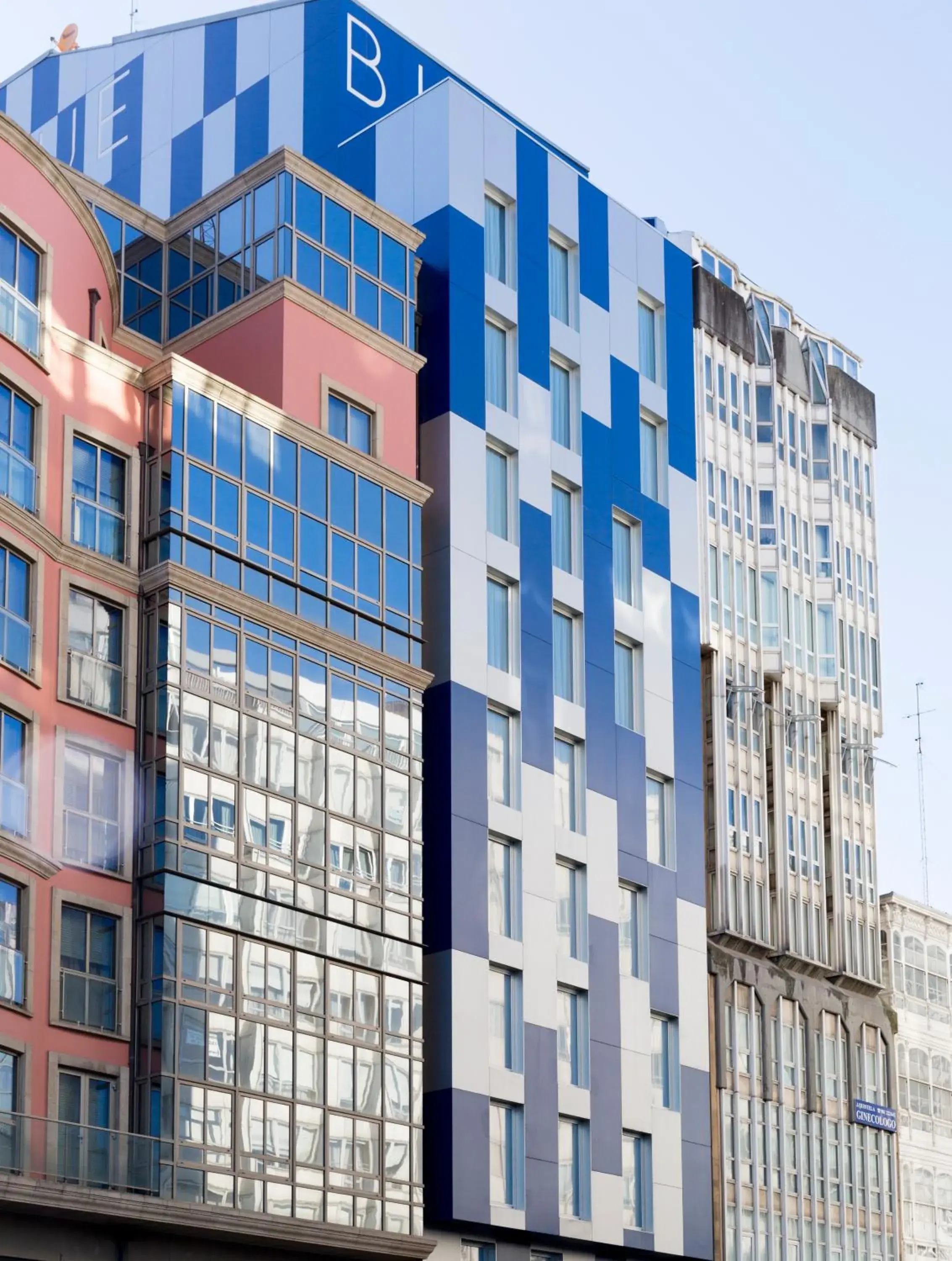 Facade/entrance in Eurostars Blue Coruña Facade/entrance in Eurostars Blue Coruña