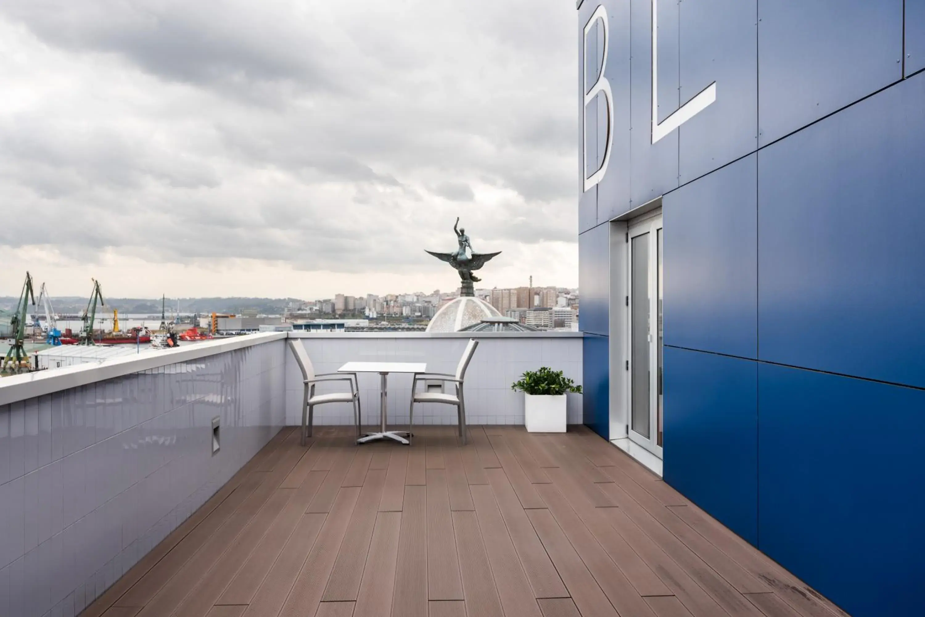 View (from property/room) in Eurostars Blue Coruña View (from property/room) in Eurostars Blue Coruña