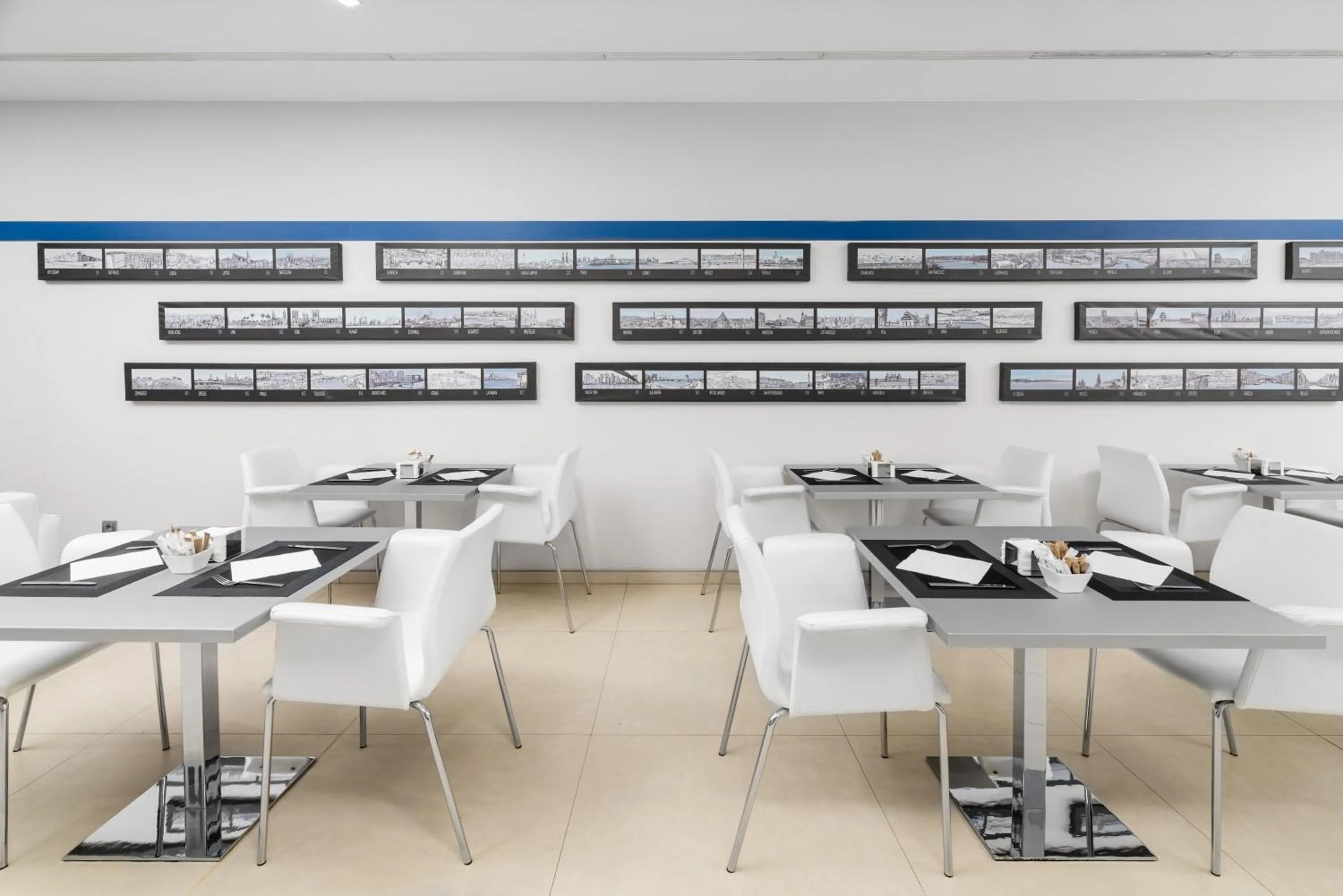 Restaurant/places to eat in Eurostars Blue Coruña