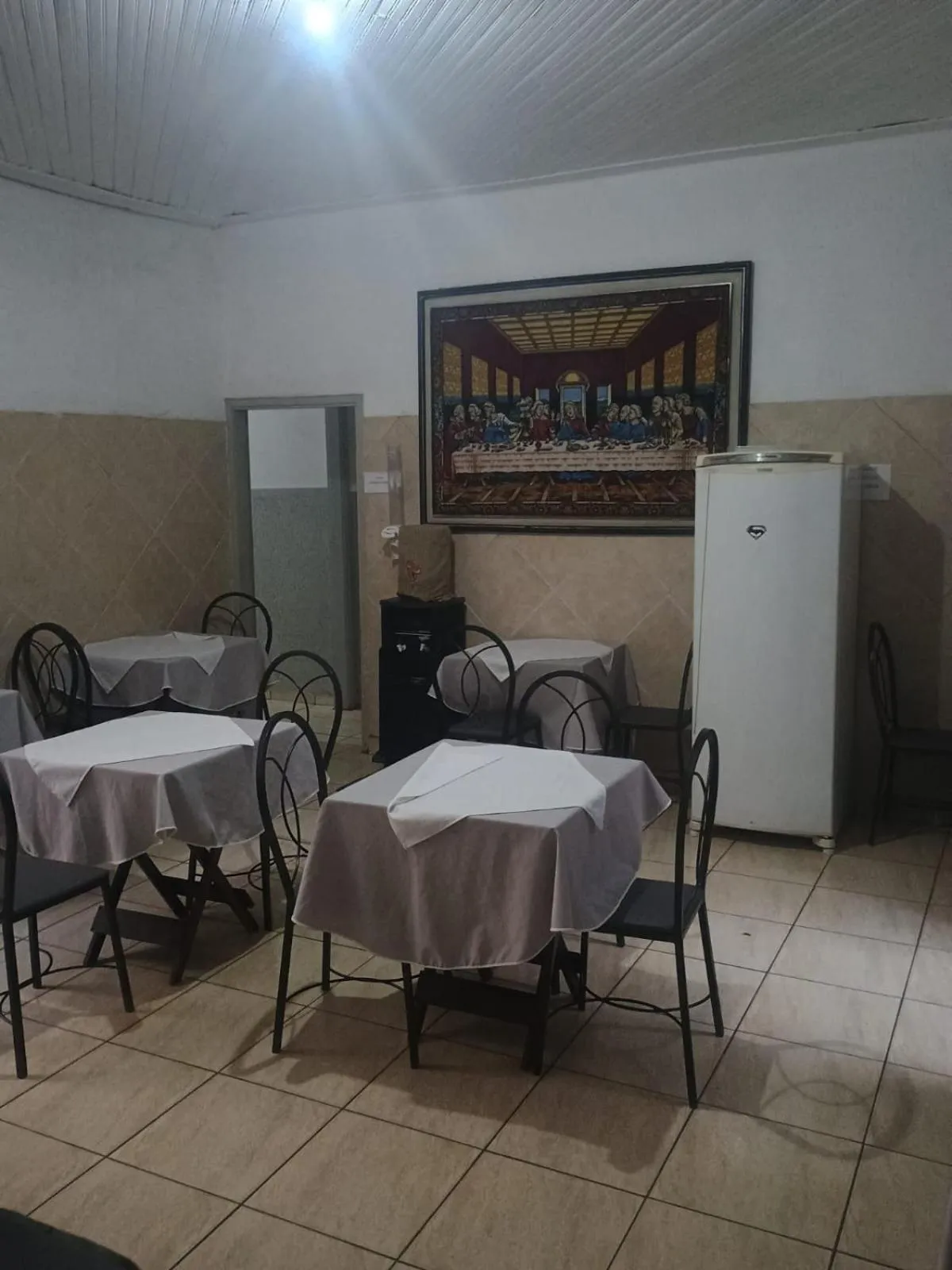 Dining area in Hotel Cadore