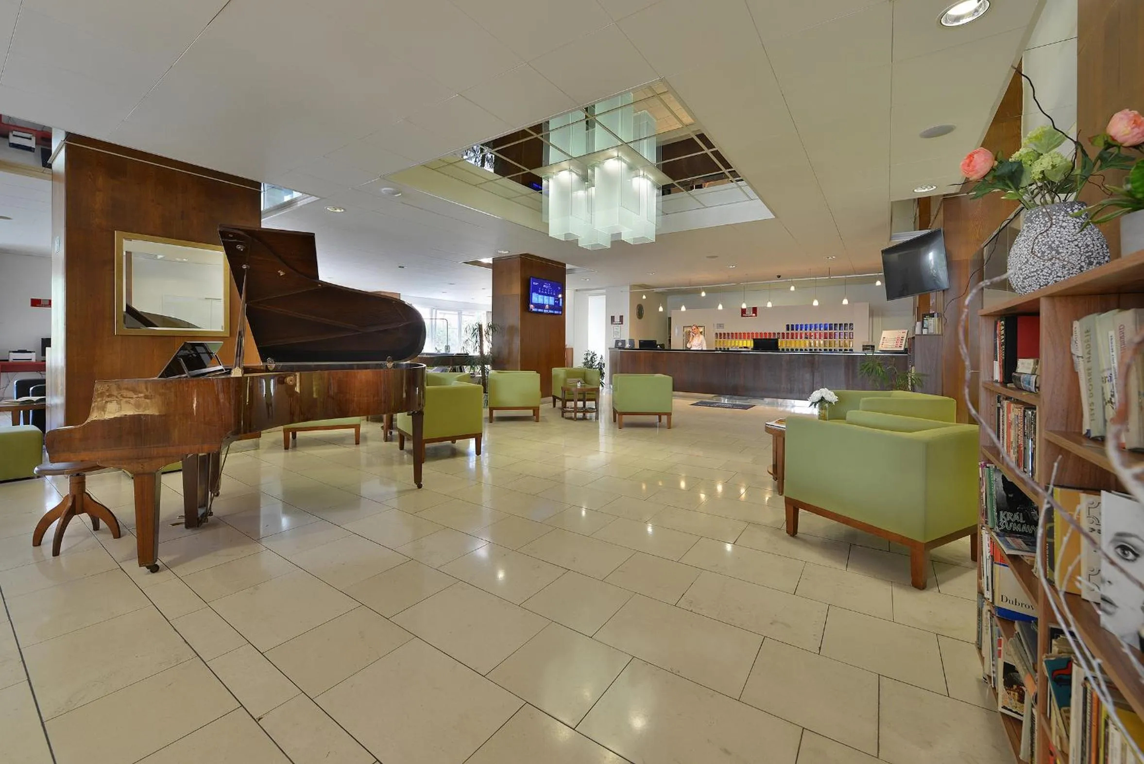 Lobby or reception in Hotel Grand Litava Beroun