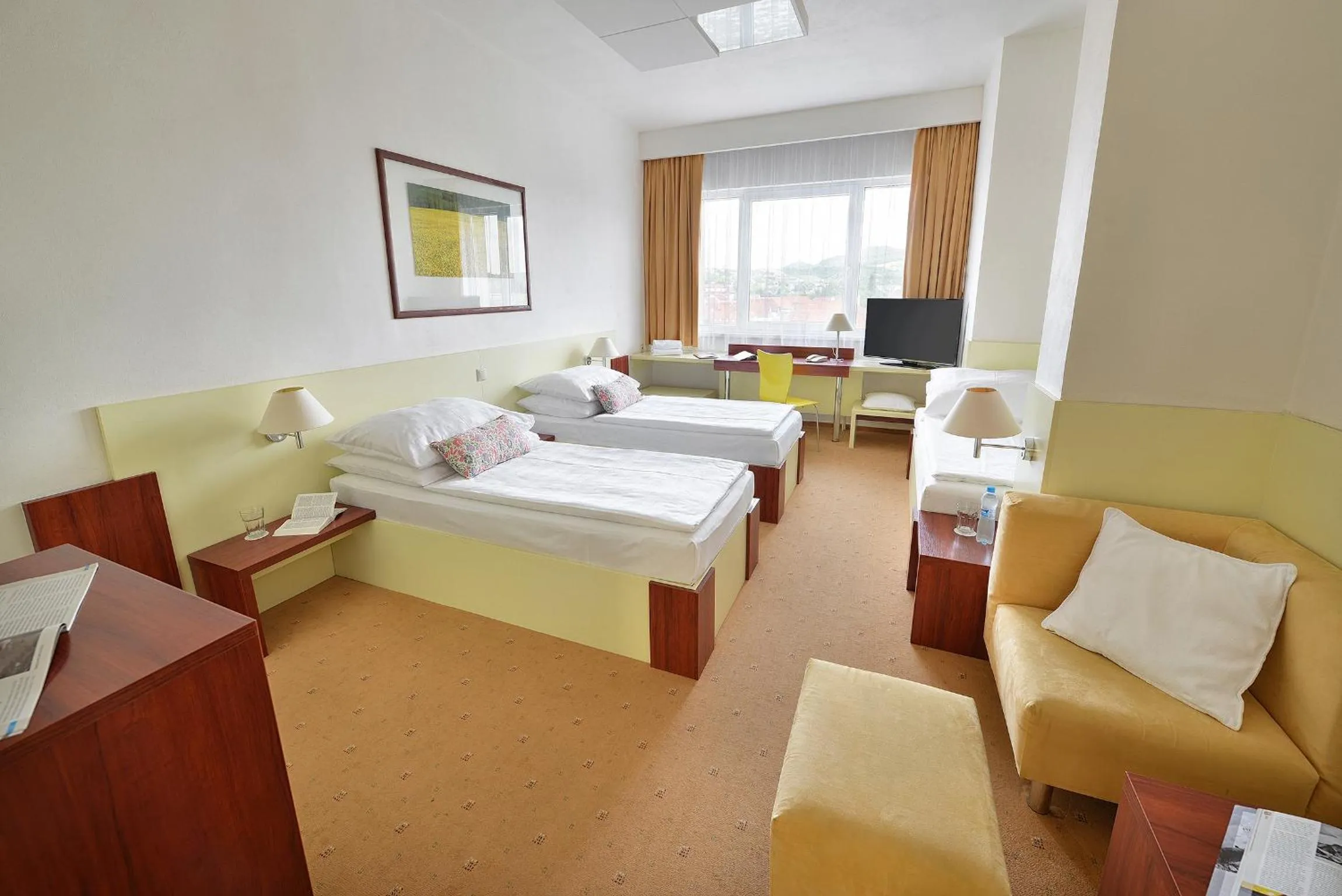 Bedroom, Bed in Hotel Grand Litava Beroun