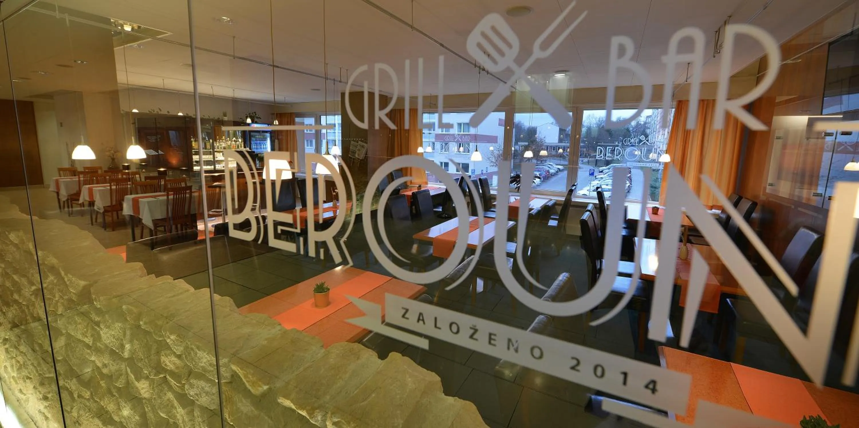 Property logo or sign in Hotel Grand Litava Beroun