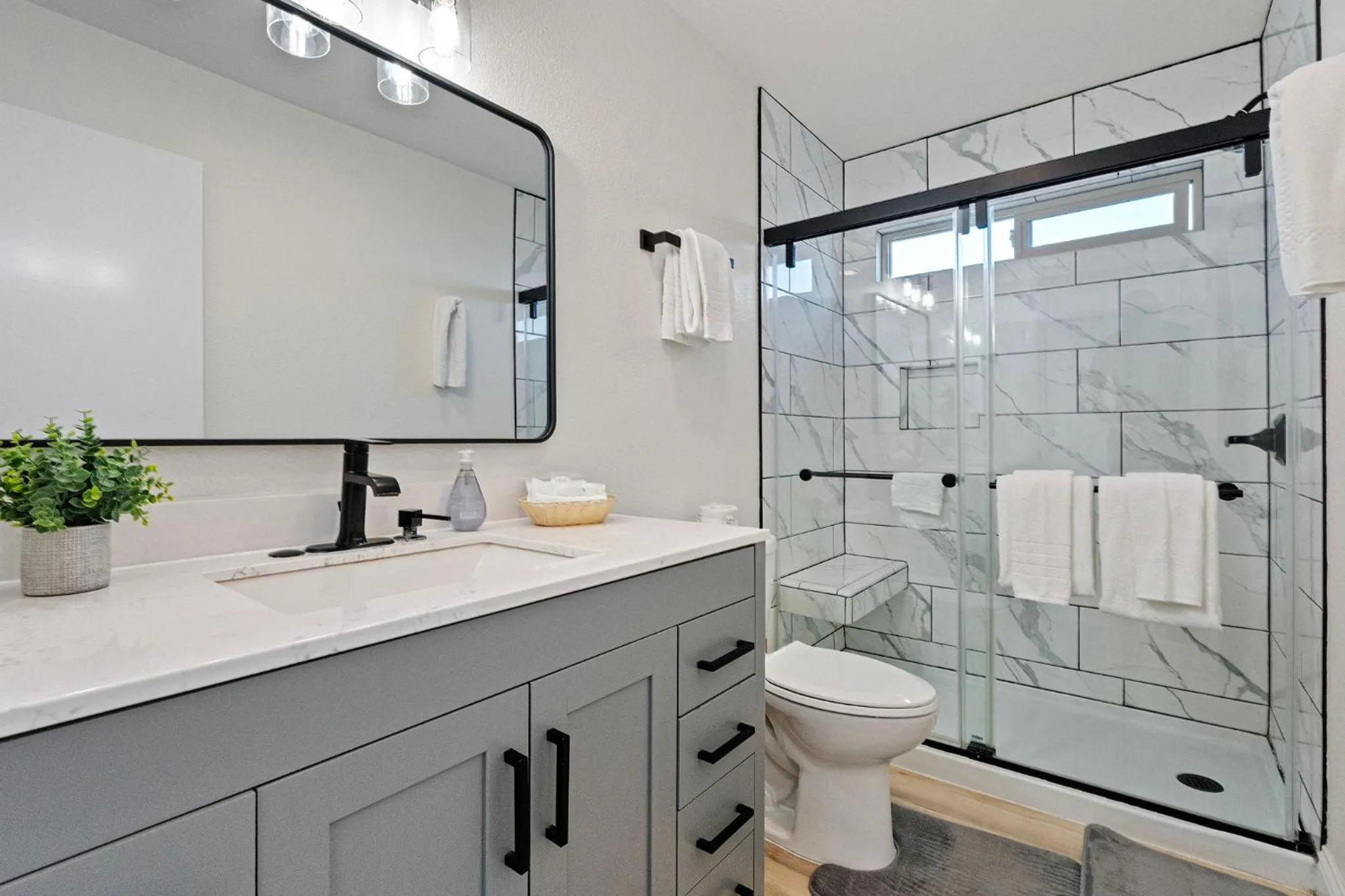 Shower in Crescent Beach Motel