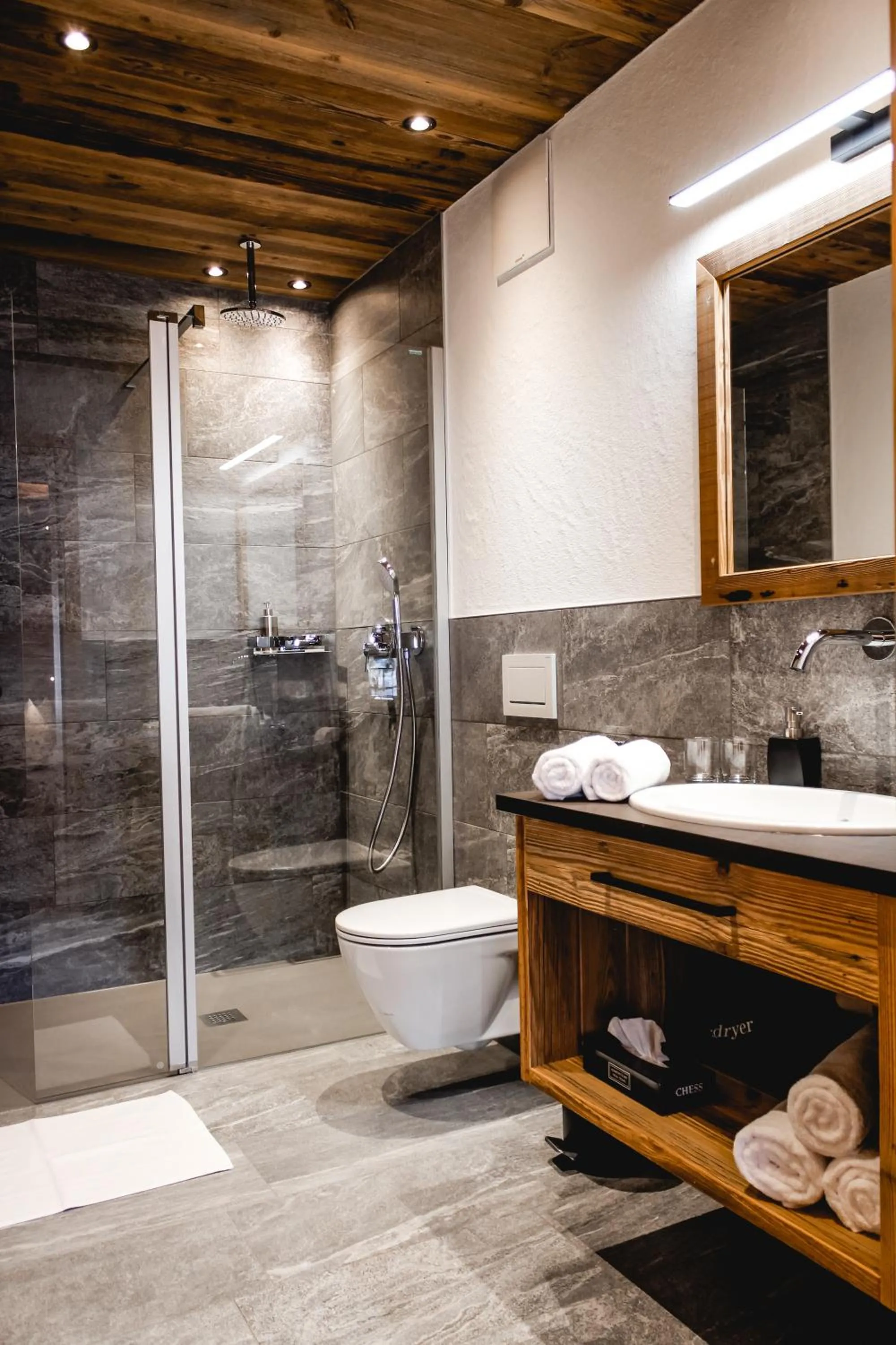 Shower in Stadl Chalet Ischgl