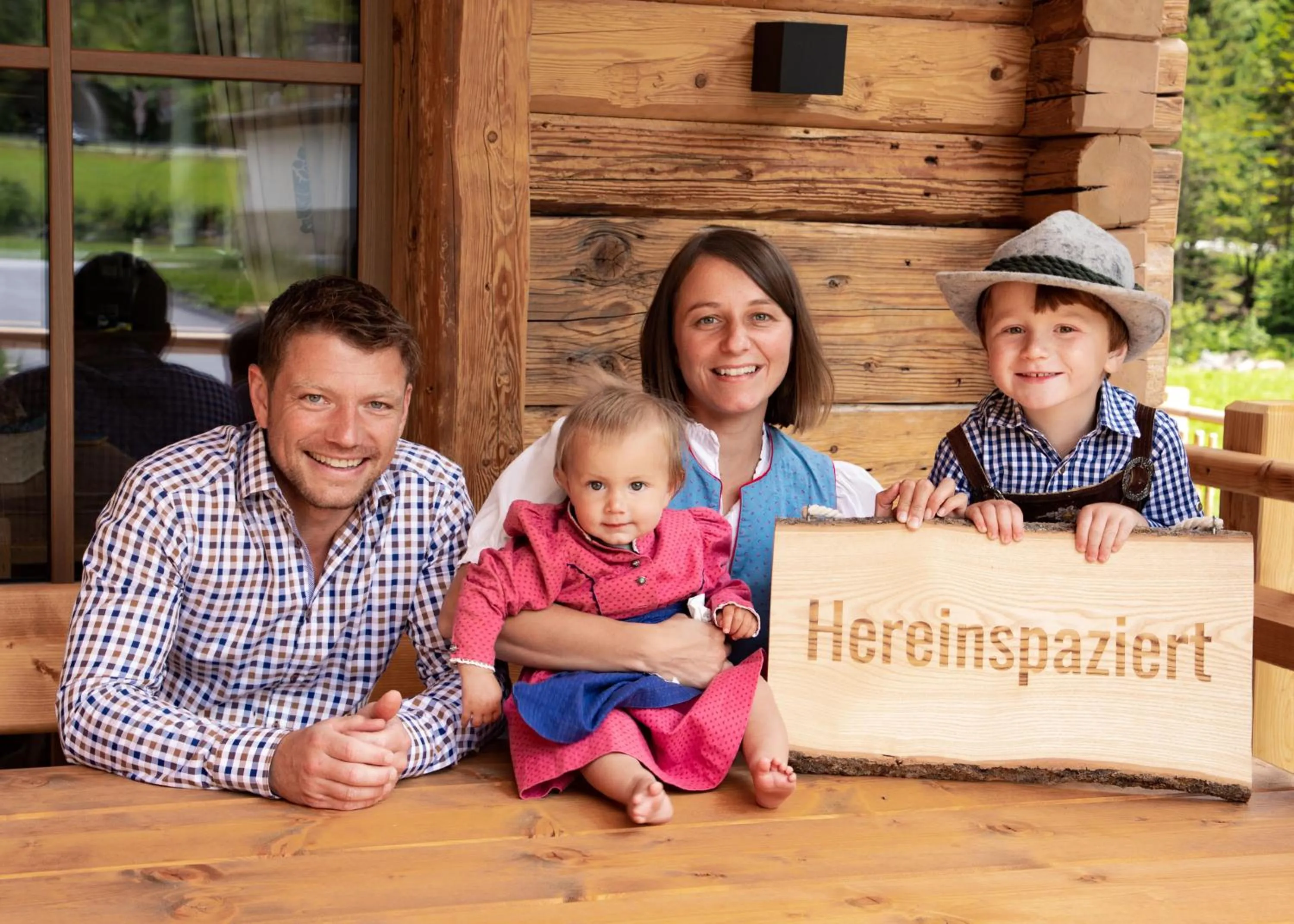 Family in Stadl Chalet Ischgl
