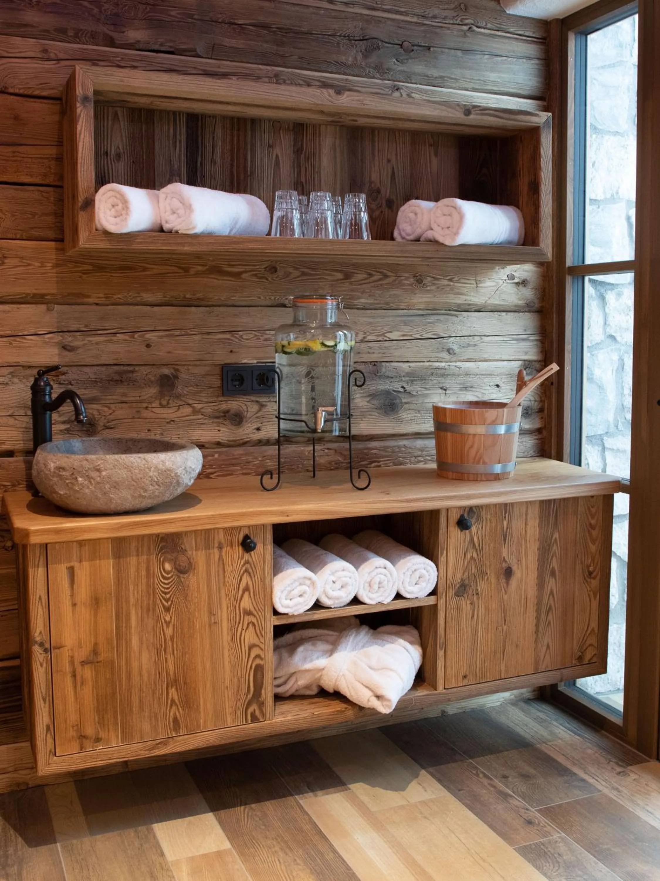 towels in Stadl Chalet Ischgl