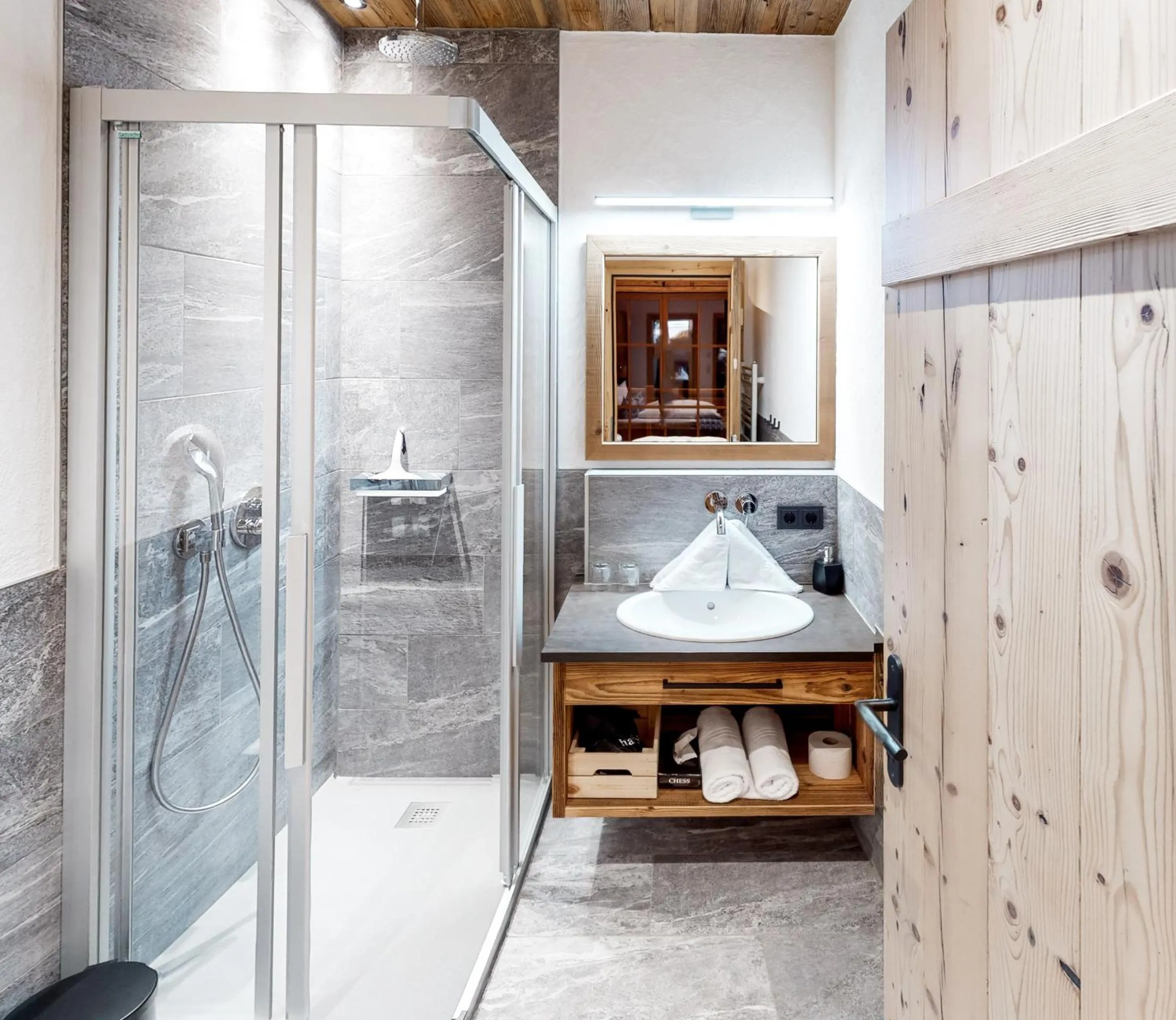 Shower in Stadl Chalet Ischgl