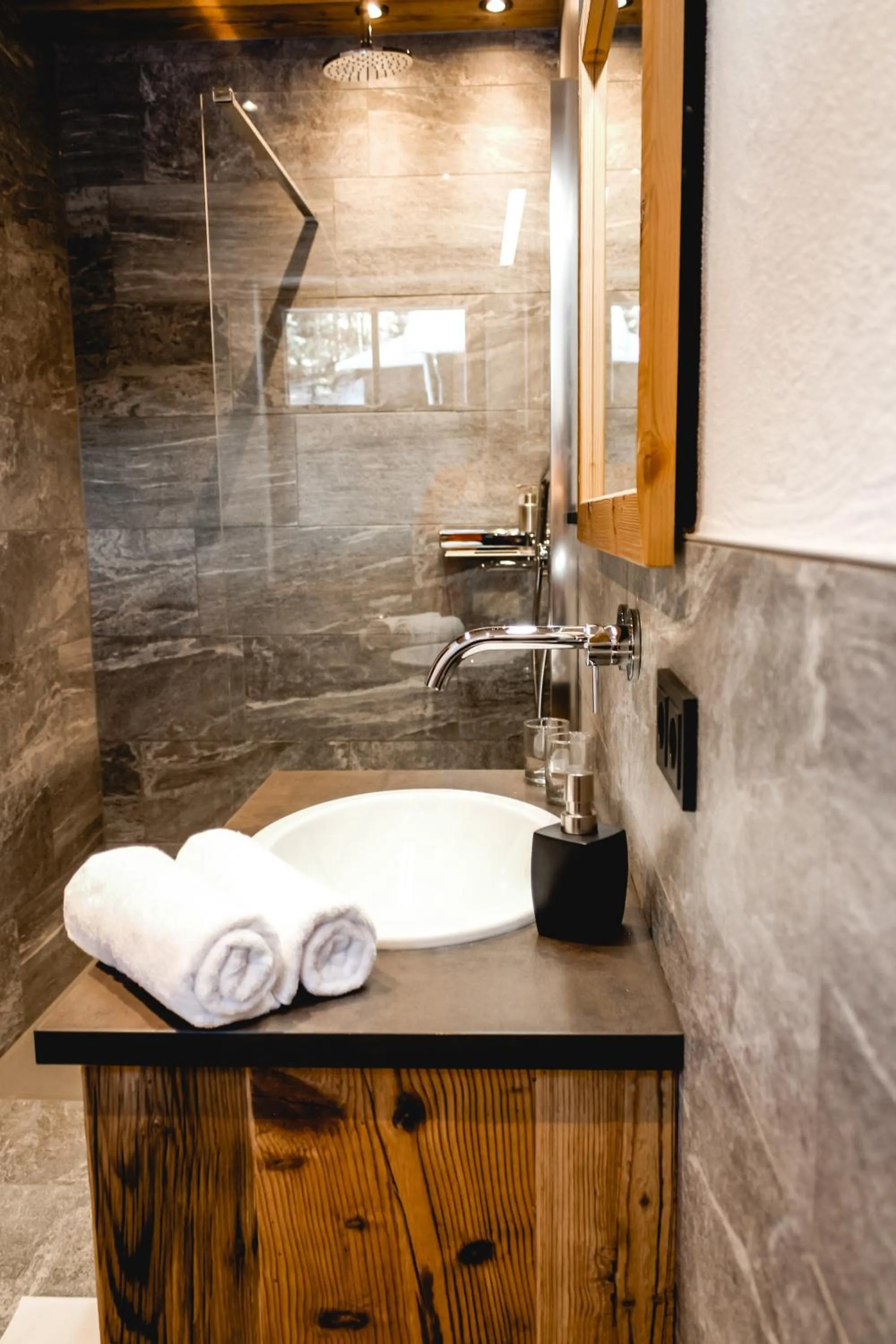 Shower in Stadl Chalet Ischgl