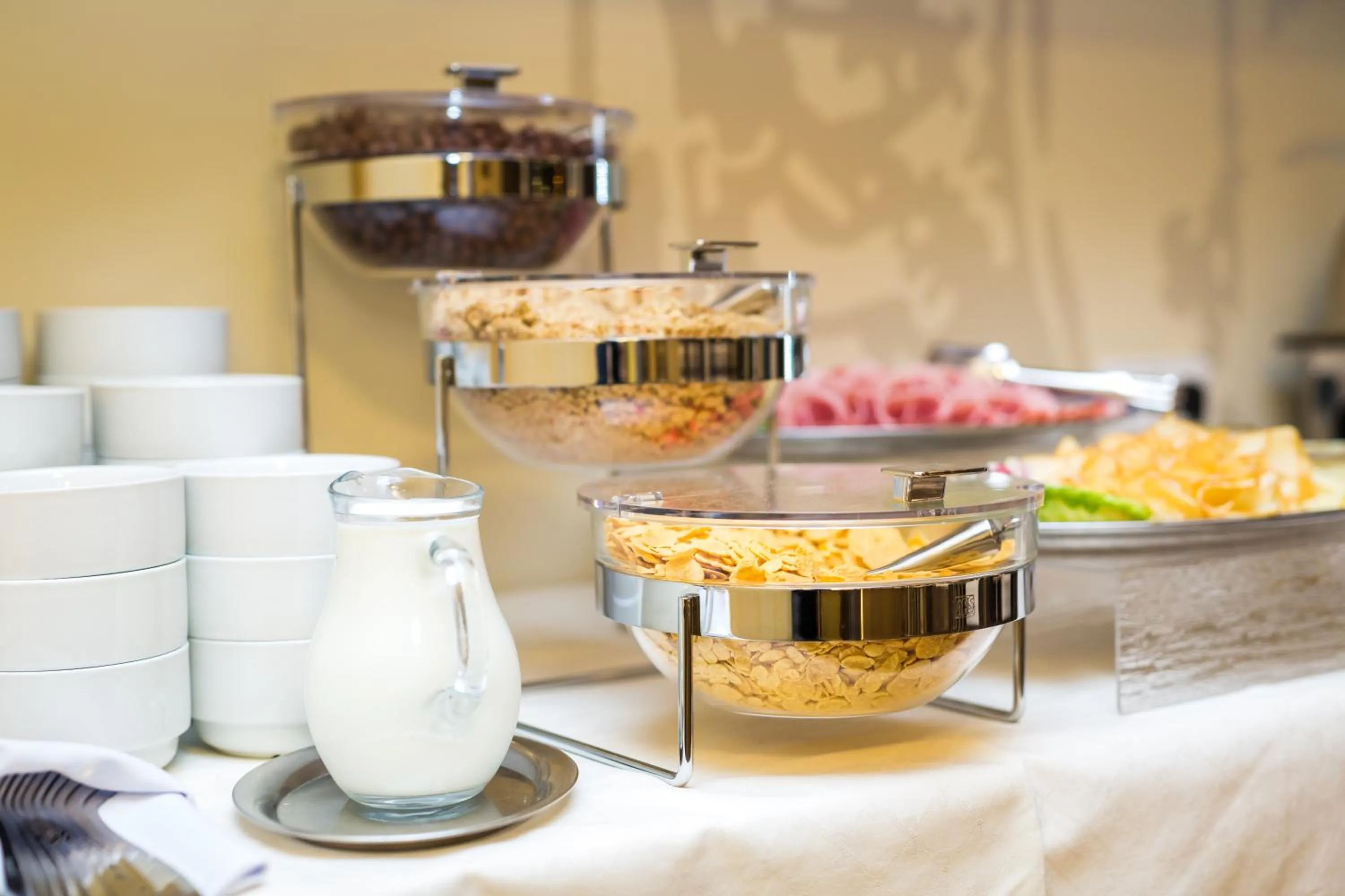 Buffet breakfast in Hotel Koruna