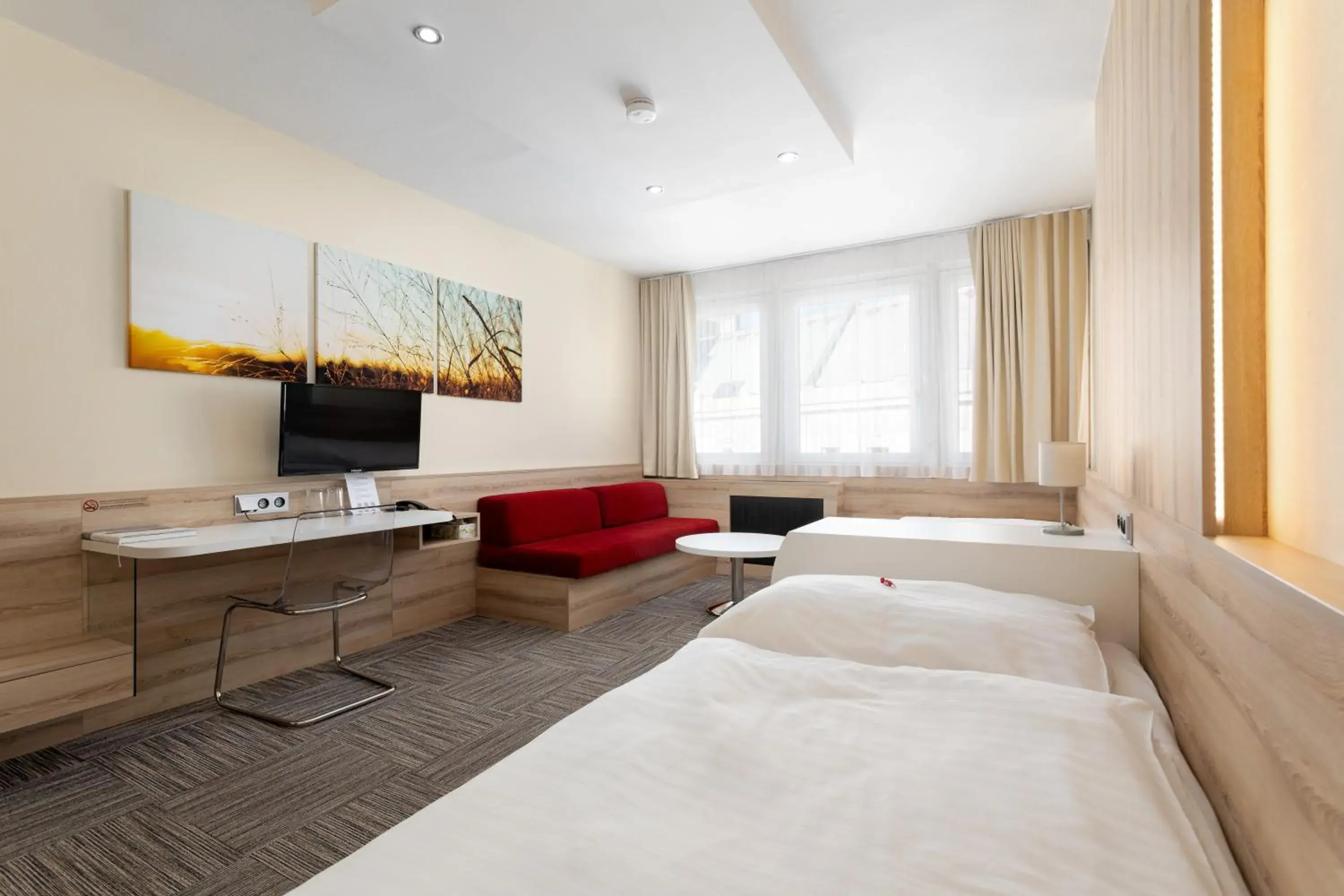 Economy Twin Room - single occupancy in Hotel Koruna Economy Twin Room - single occupancy in Hotel Koruna