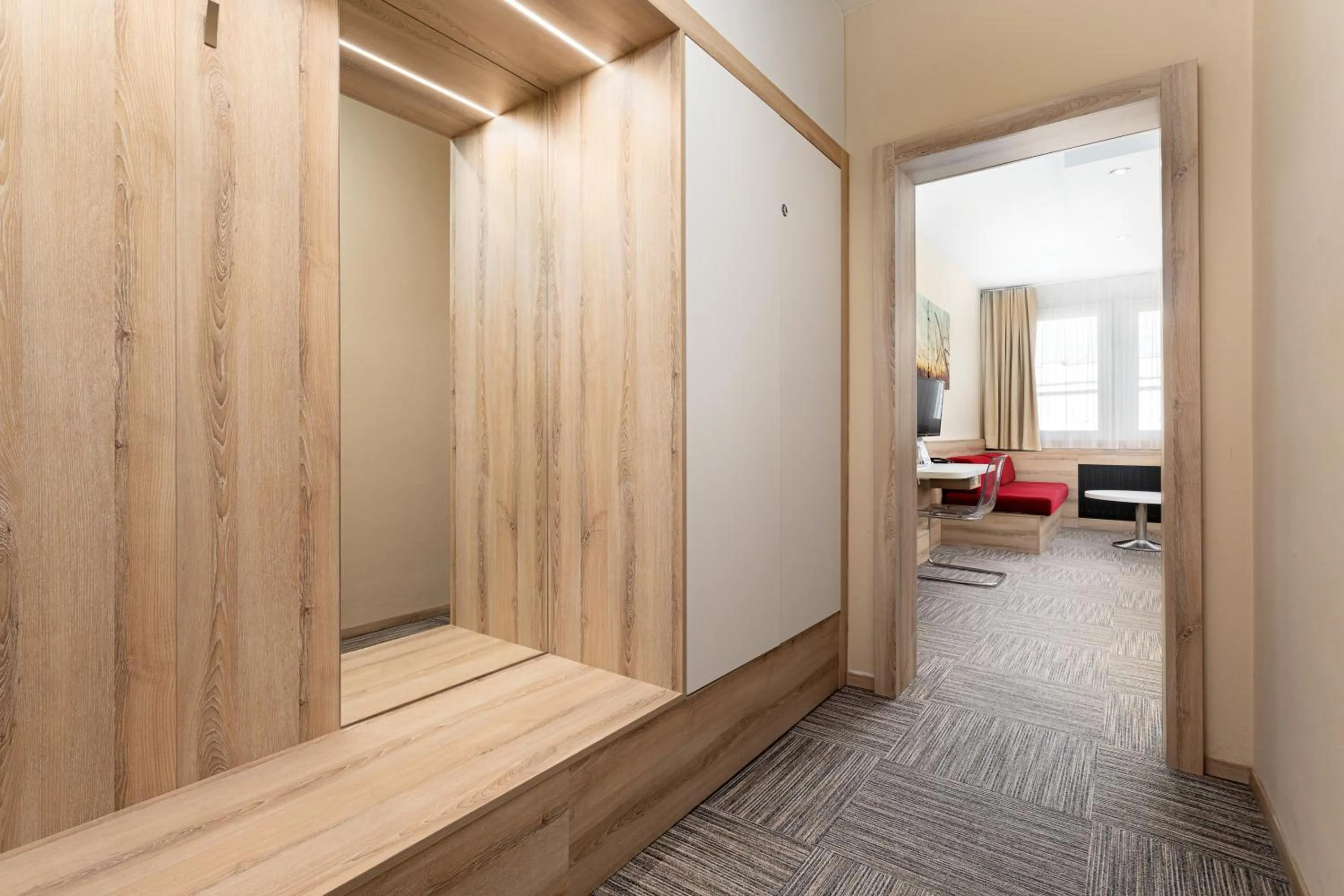 Seating area in Hotel Koruna