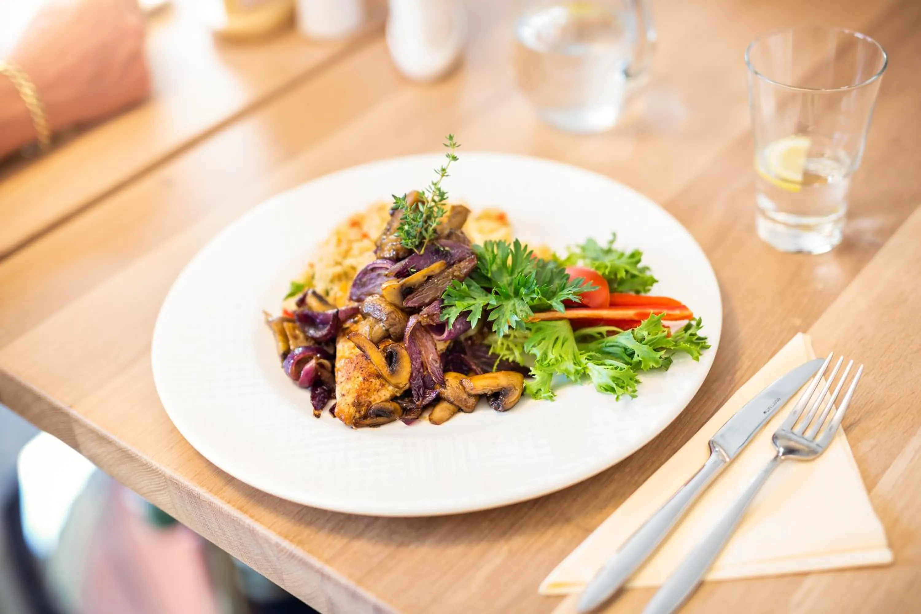 Lunch in Hotel Koruna