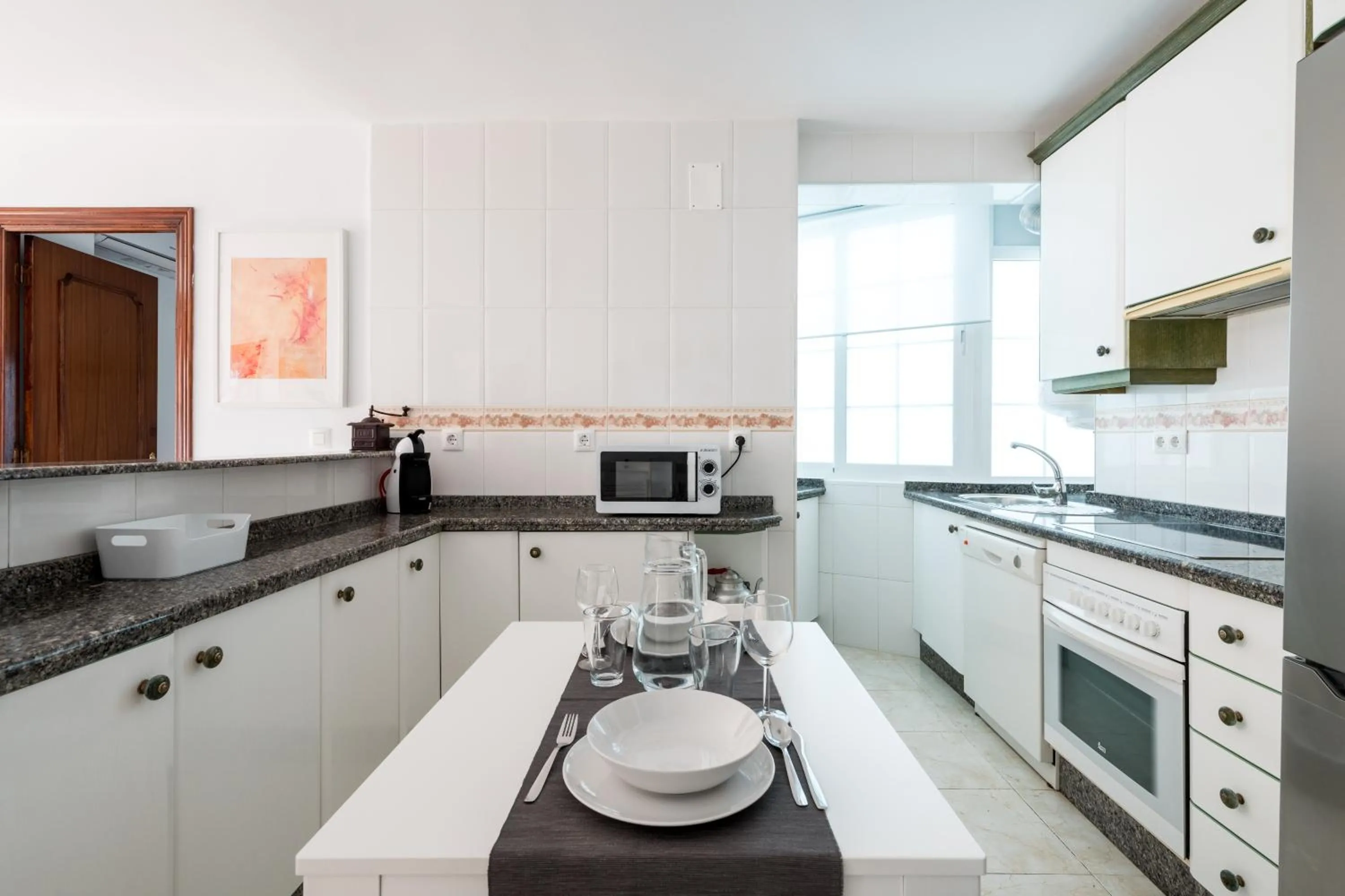 Kitchen or kitchenette in La Francesa Triana